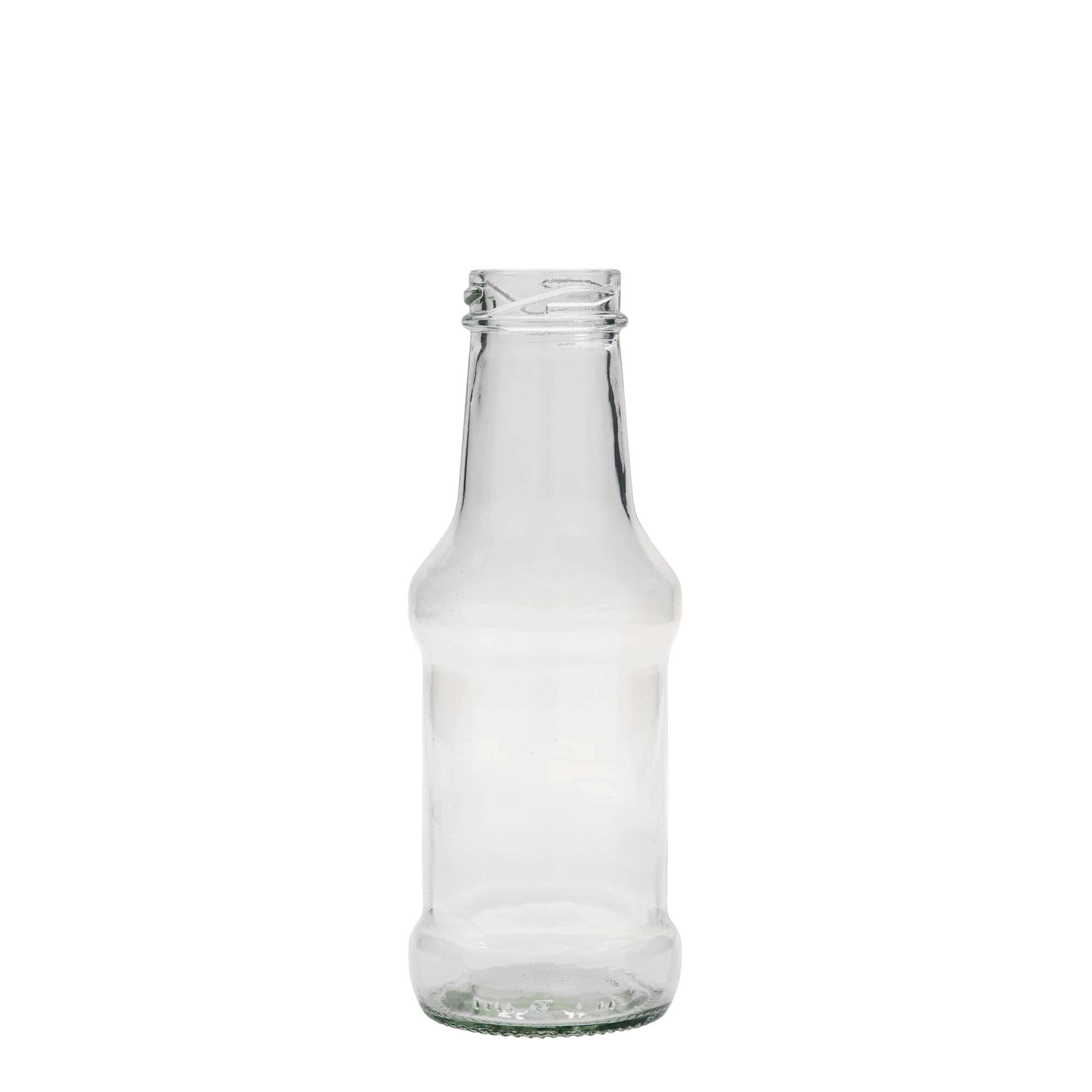 250 ml sauce bottle, glass, opening: Twist-off (TO 38)