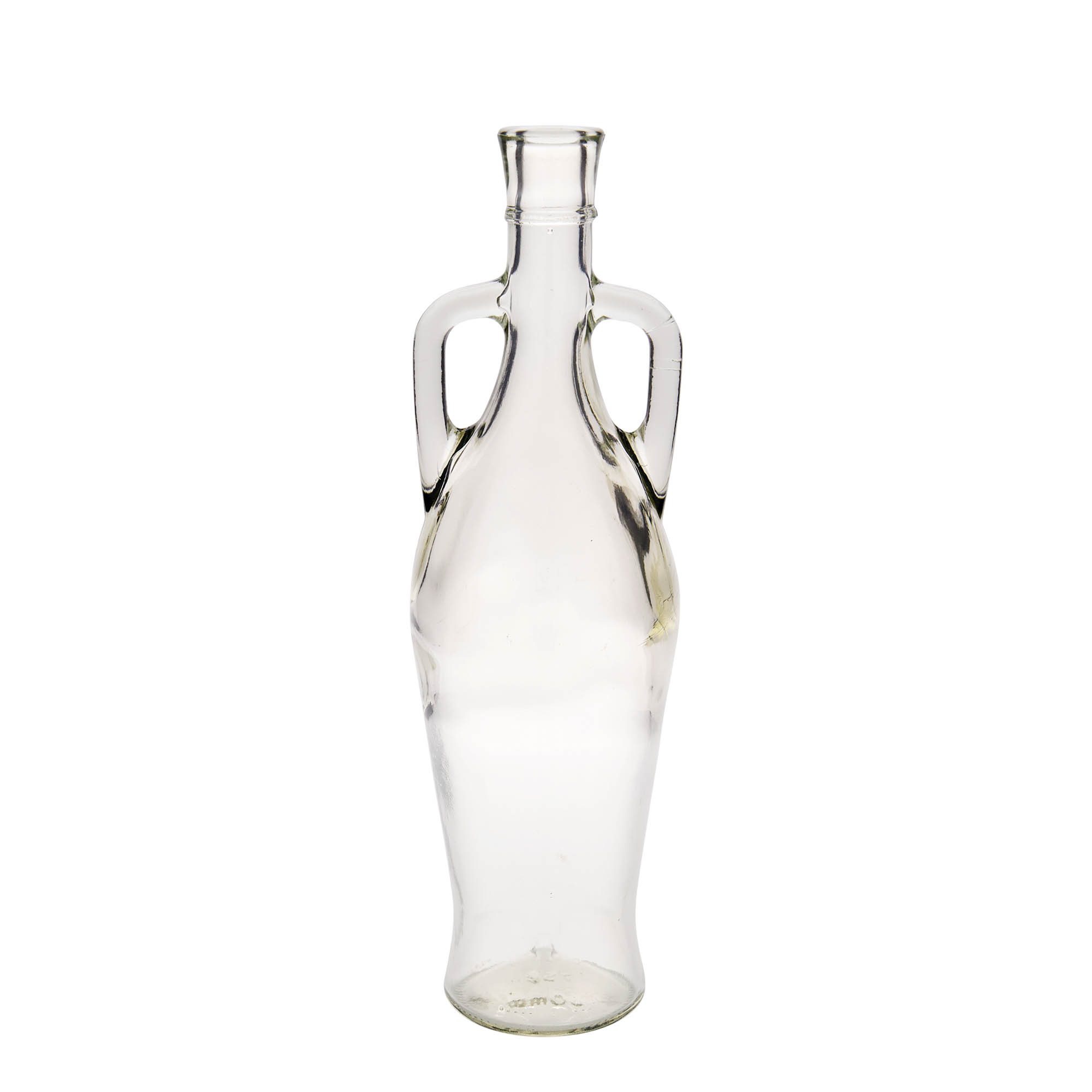 750 ml glass bottle ‘Amphora’, opening: cork