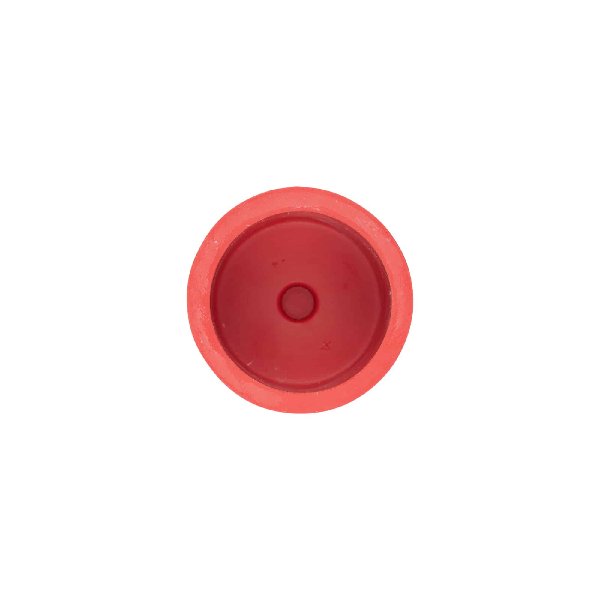 Bridge cap type 4, rubber, red