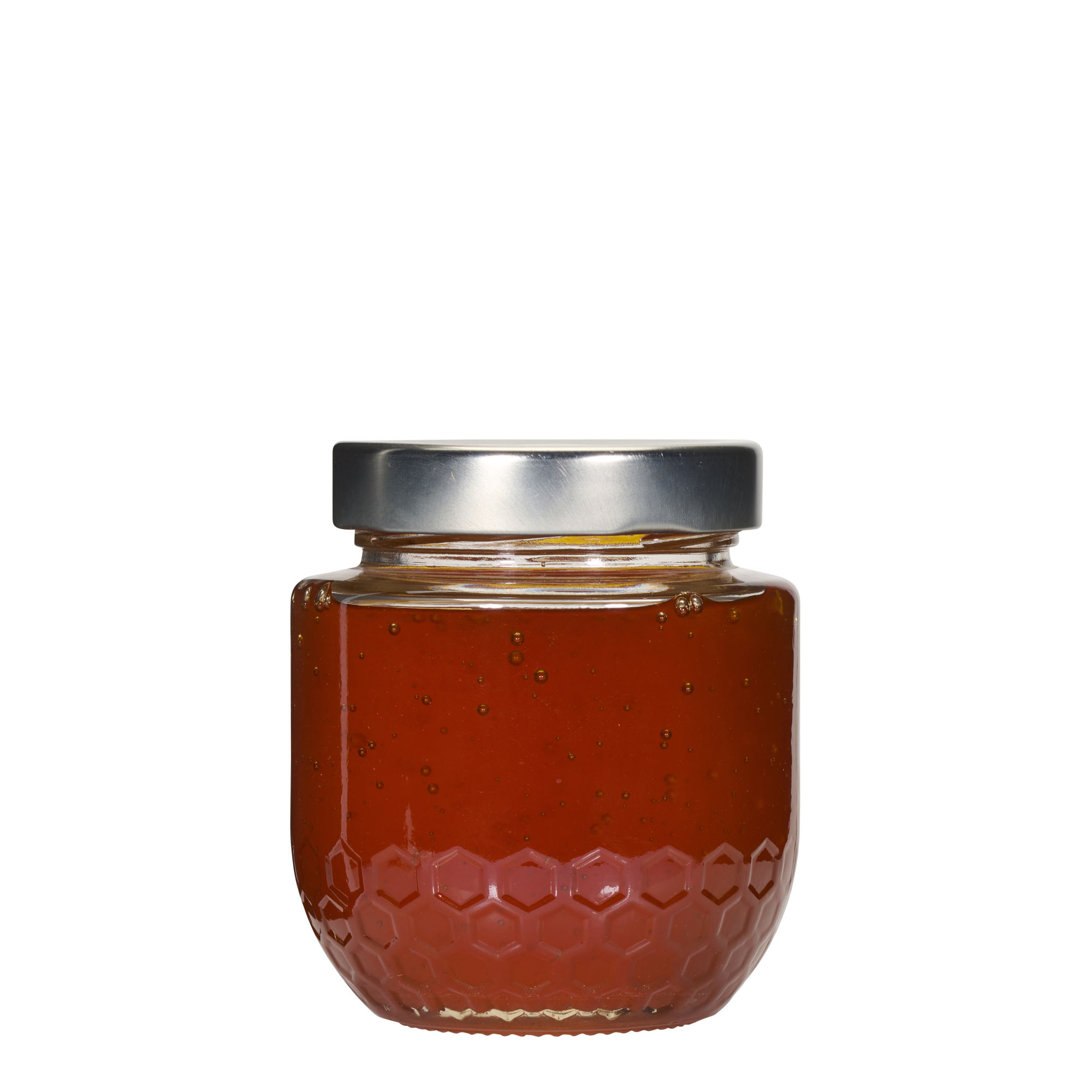 390 ml honey jar 'Maya', closure: deep twist off (DTO 70) 390 ml honey jar 'Maya', closure: deep twist off (DTO 70)