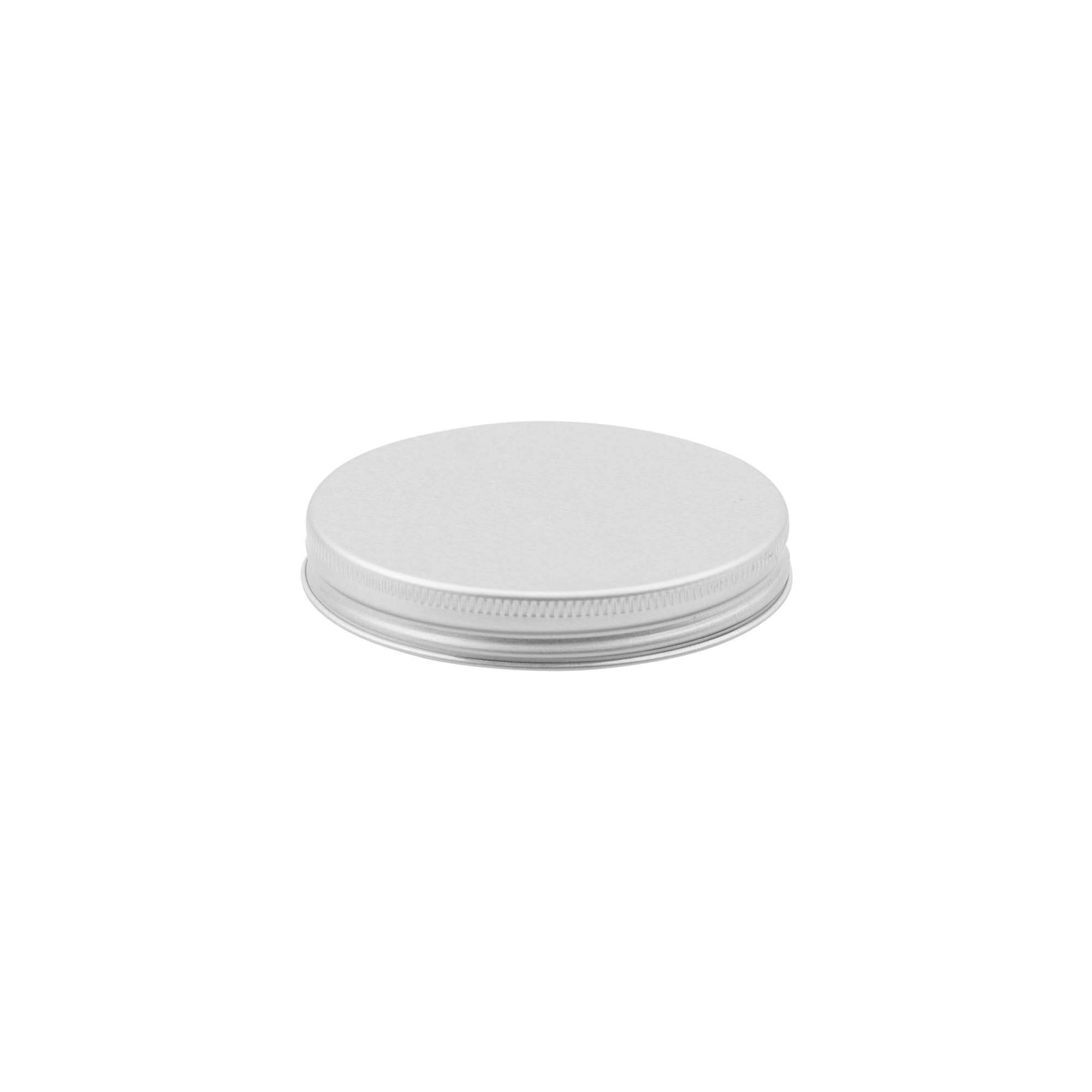 Screw cap, metal, silver, for opening: 70/400