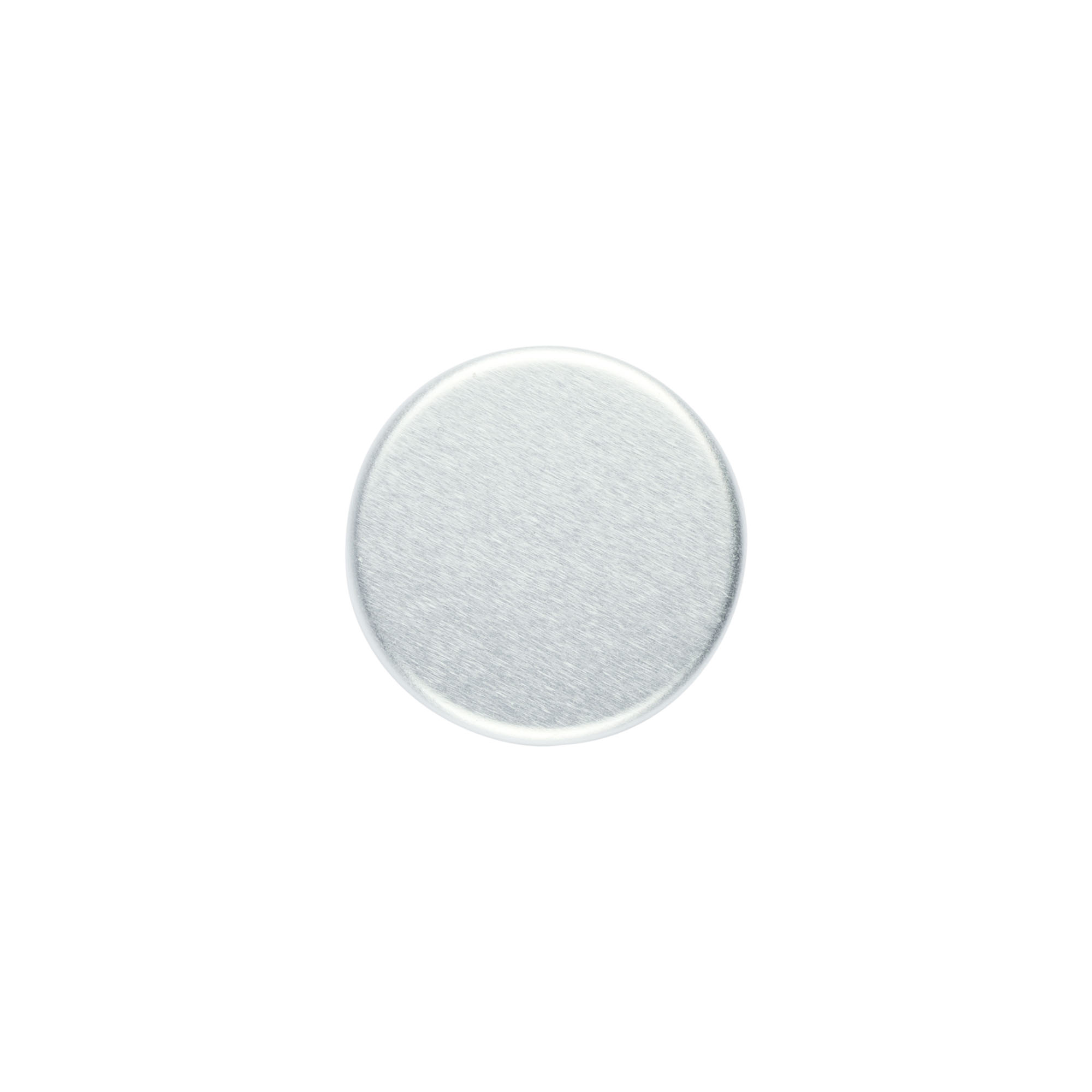 Screw cap, metal, silver, for opening: GPI 28/400