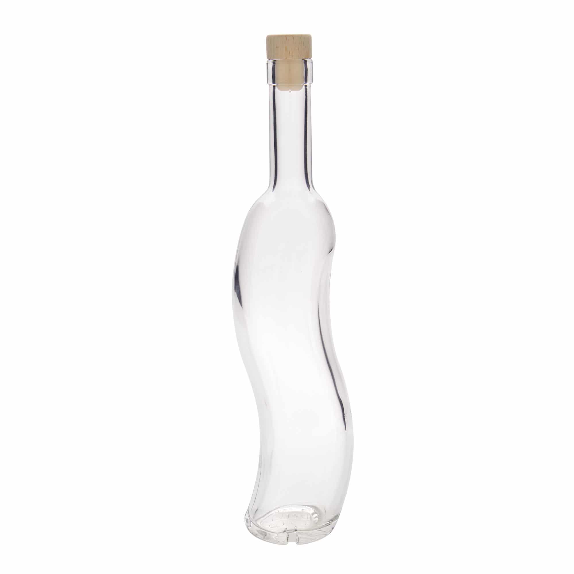 500 ml glass bottle ‘La-Ola’, semi-round, opening: cork