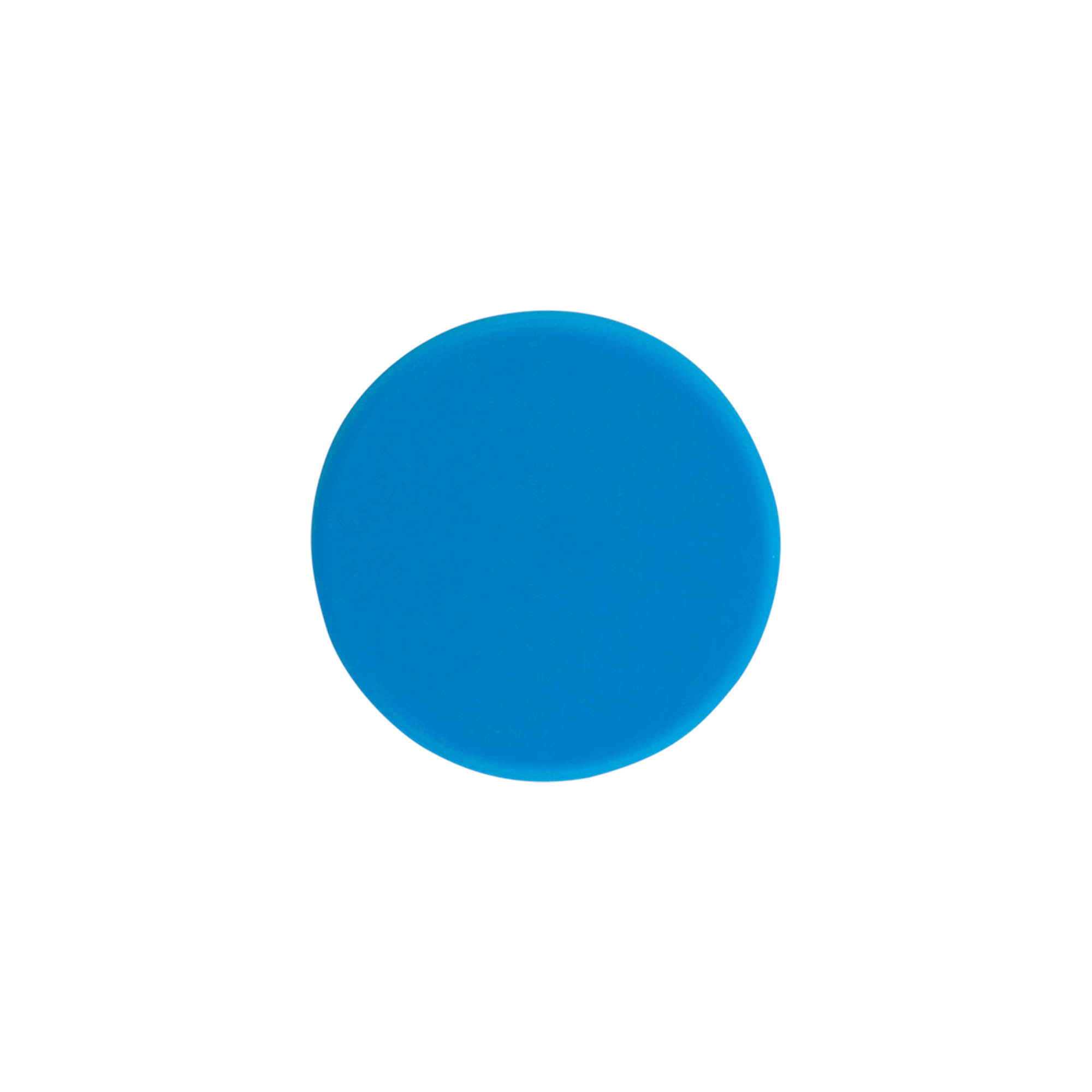 Screw cap, ABS plastic, water blue, for opening: GPI 33/400 Screw cap, ABS plastic, water blue, for opening: GPI 33/400