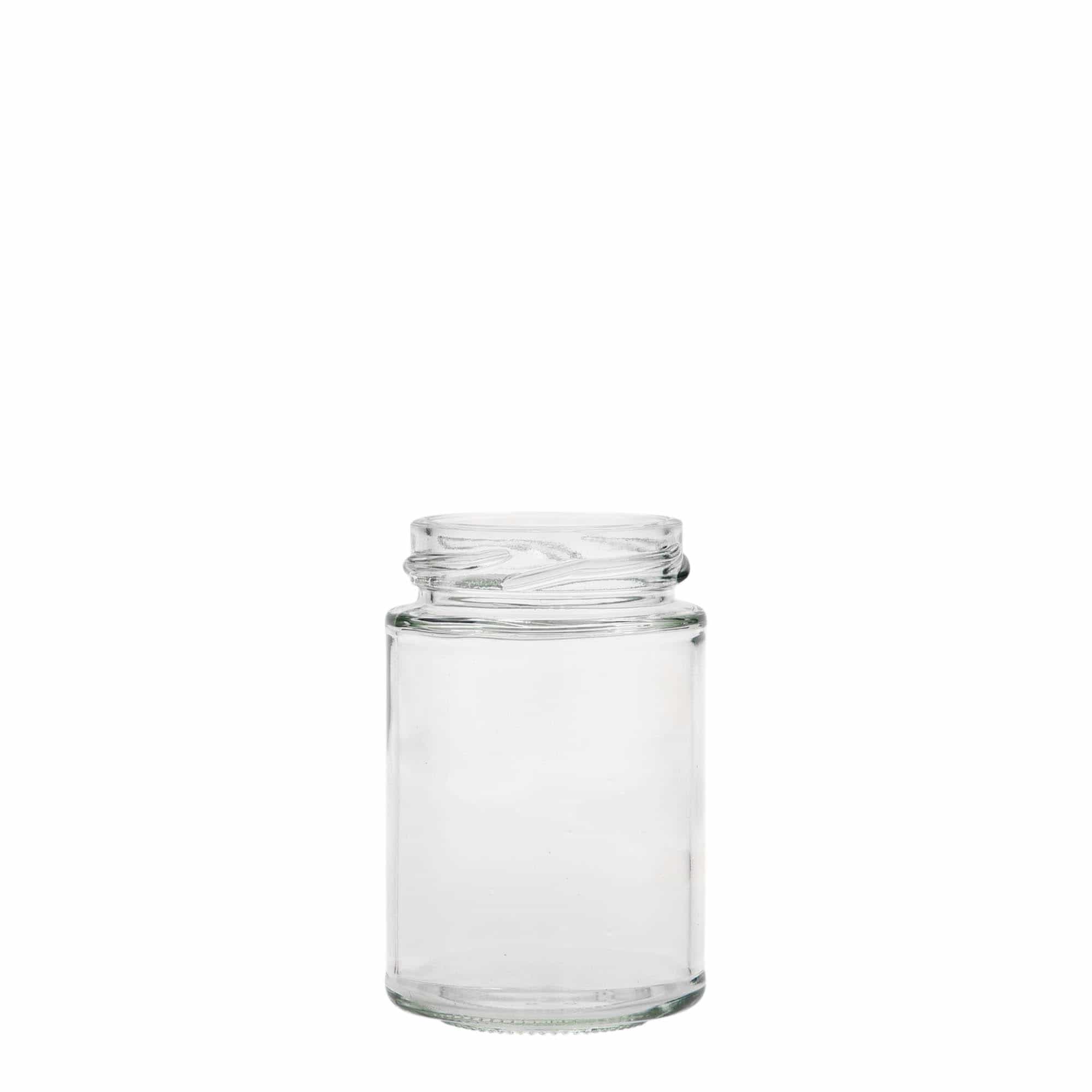 110 ml round glass, opening: Twist-off (TO 48)