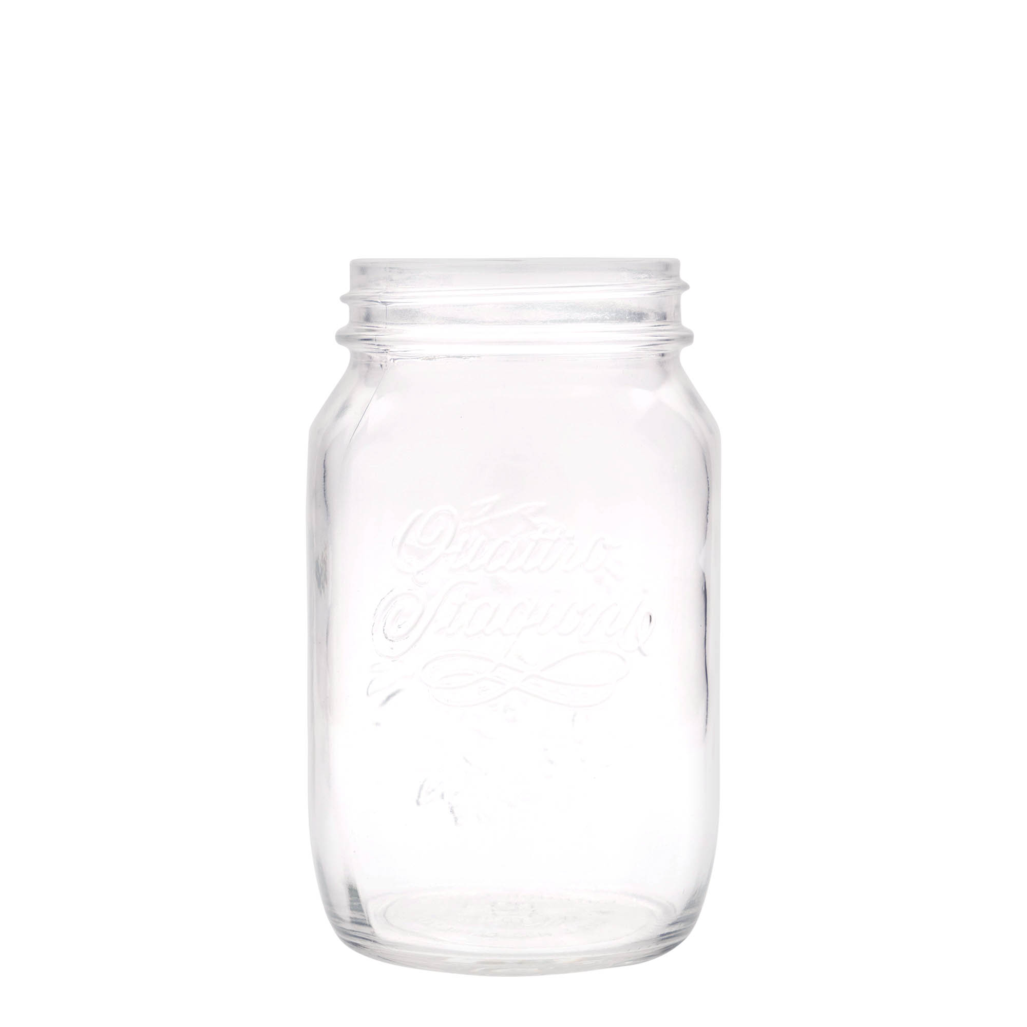 1,000 ml glass 'Quattro Stagioni', opening: screw cap 1,000 ml glass 'Quattro Stagioni', opening: screw cap