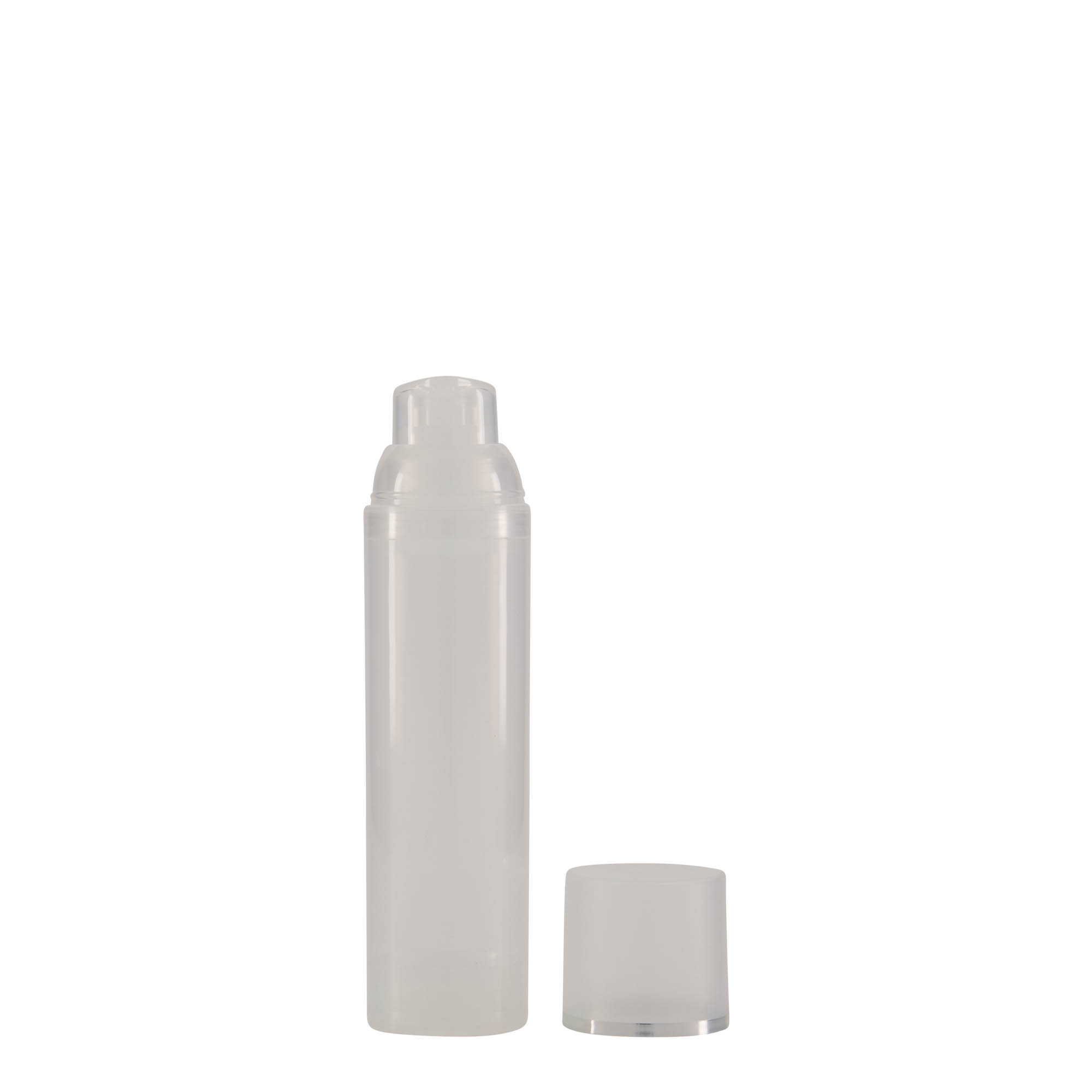 75 ml Airless Dispenser 'Mezzo', PP plastic, natural 75 ml Airless Dispenser 'Mezzo', PP plastic, natural