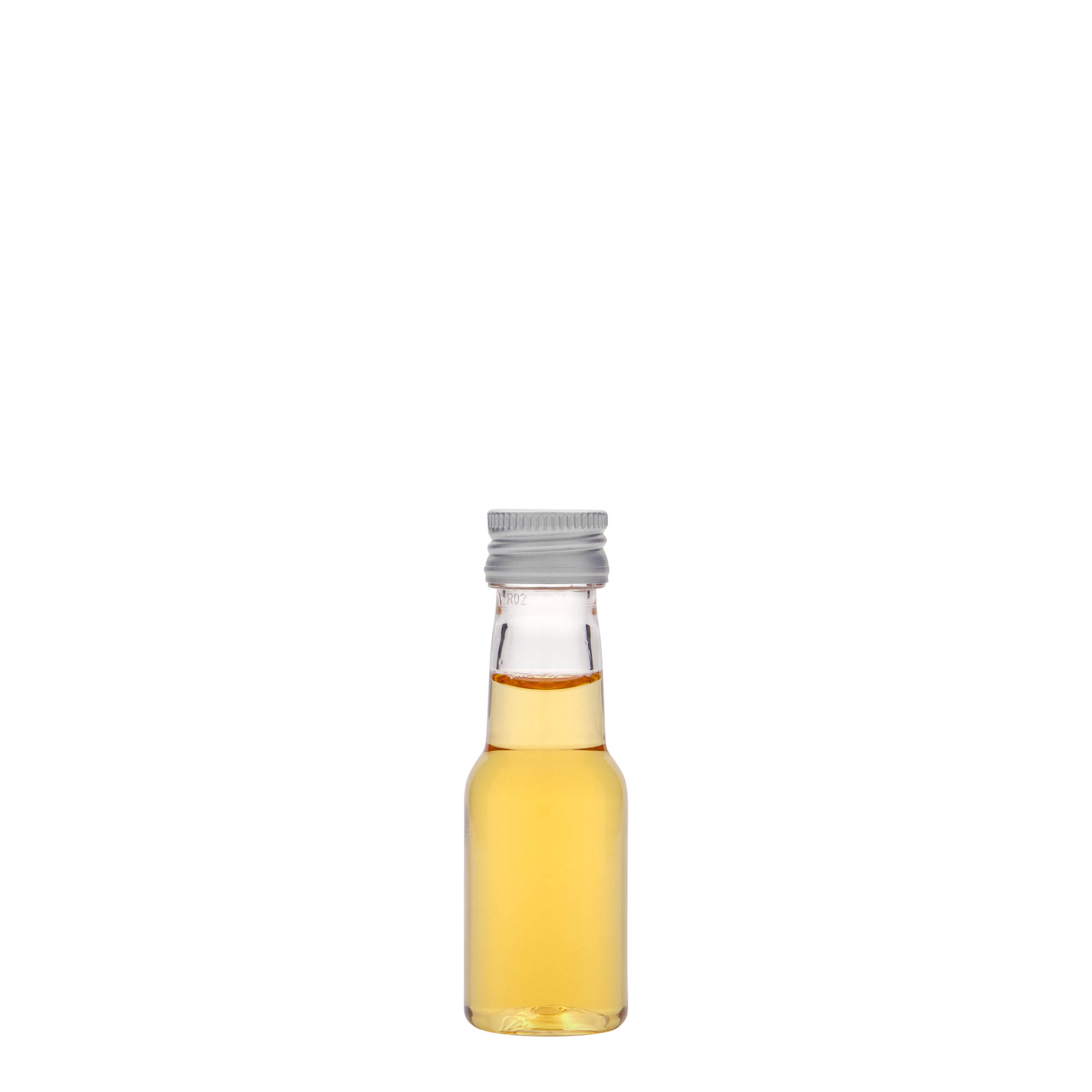20 ml PET bottle 'Theo', plastic, opening: PP 18