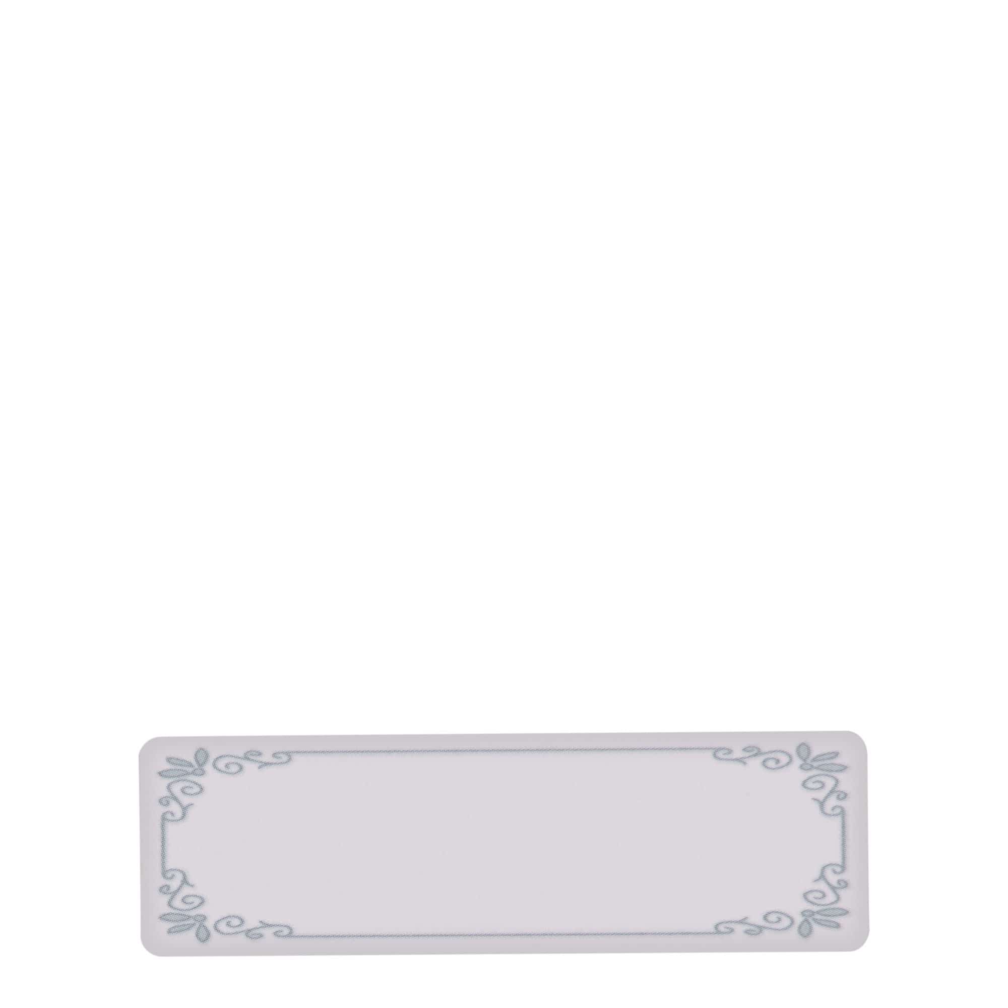 Zweckform labels ‘Blue Frame’, rectangular, paper, white-blue
