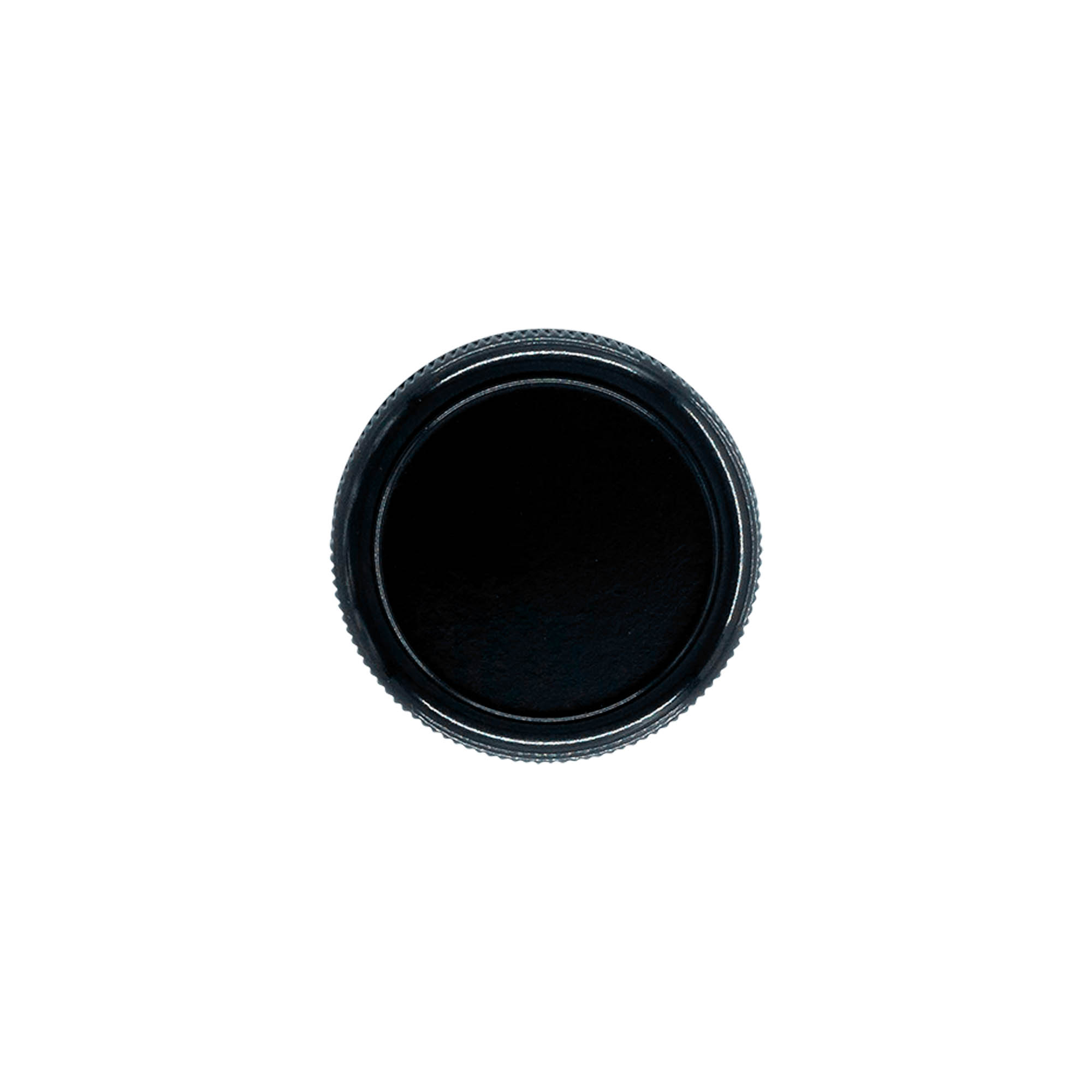 Screw cap 'Inkwell', HPM plastic, black