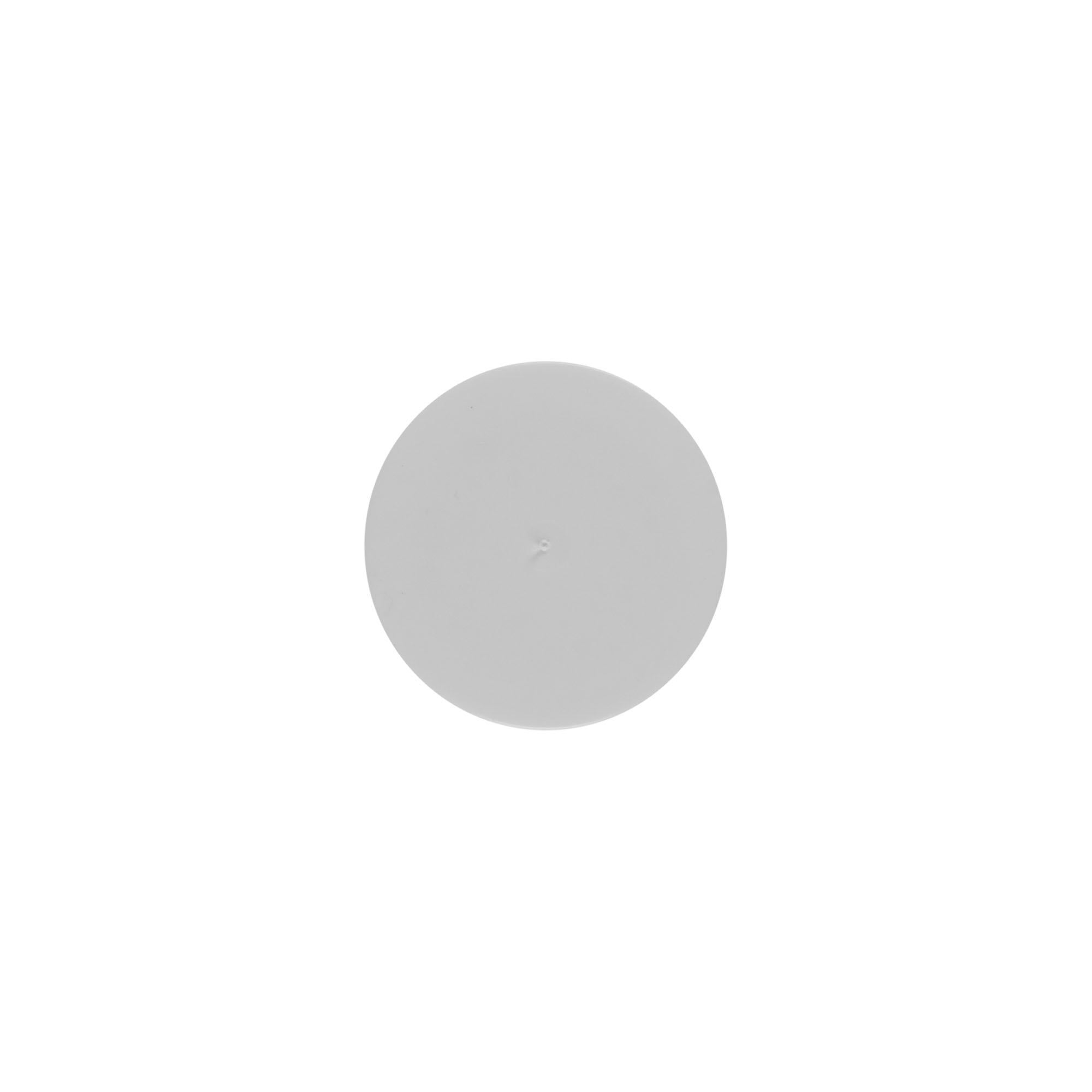 Cover disc for 5 ml ‘Bianca’, PP plastic, white