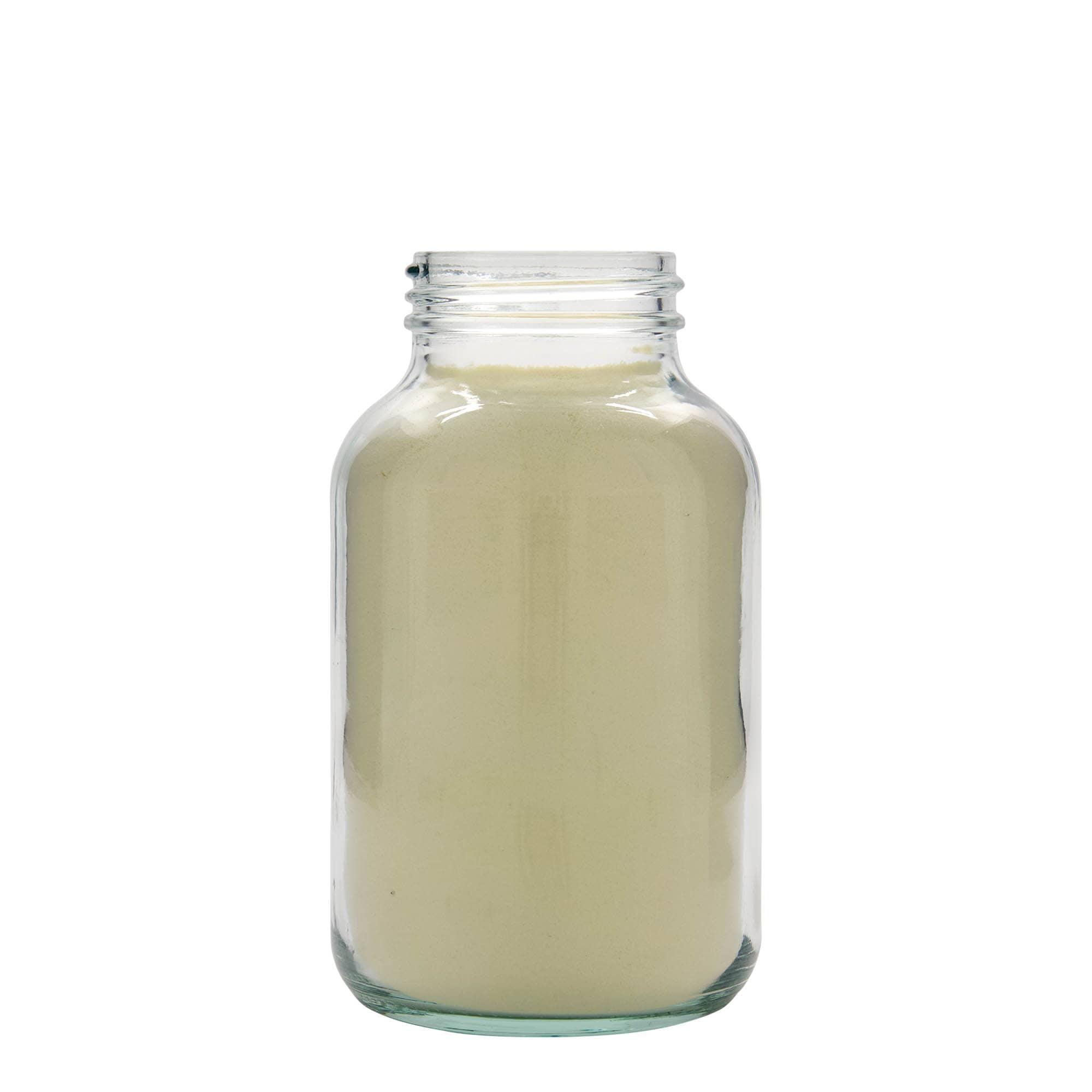 1,000 ml wide-neck glass, opening: DIN 68