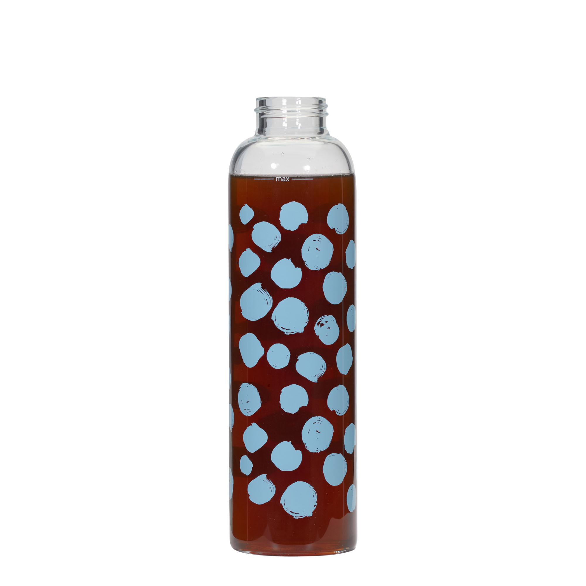500 ml drinking bottle 'Perseus - Blue Dots', opening: screw cap