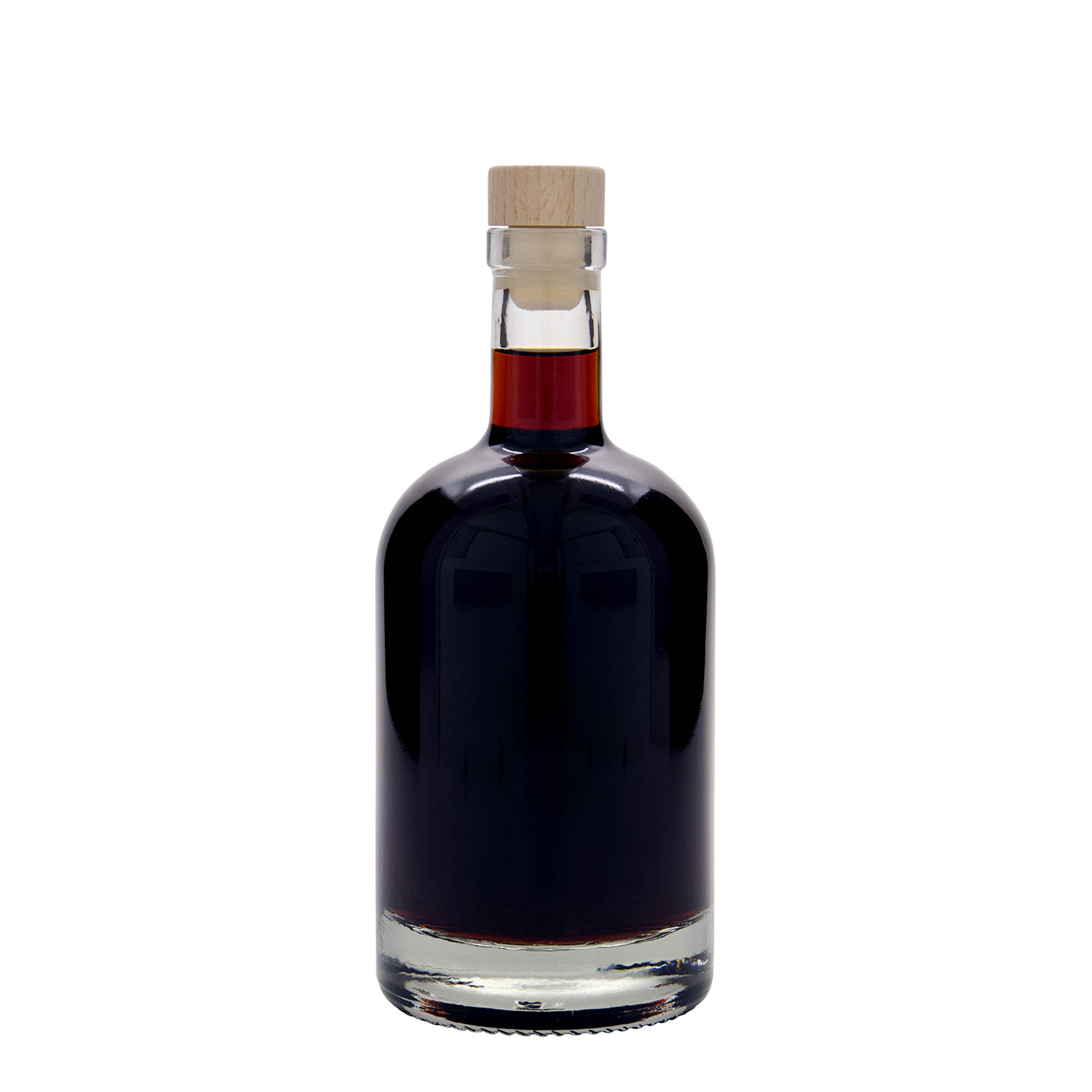 500 ml glass bottle 'First Class', opening: cork 500 ml glass bottle 'First Class', opening: cork