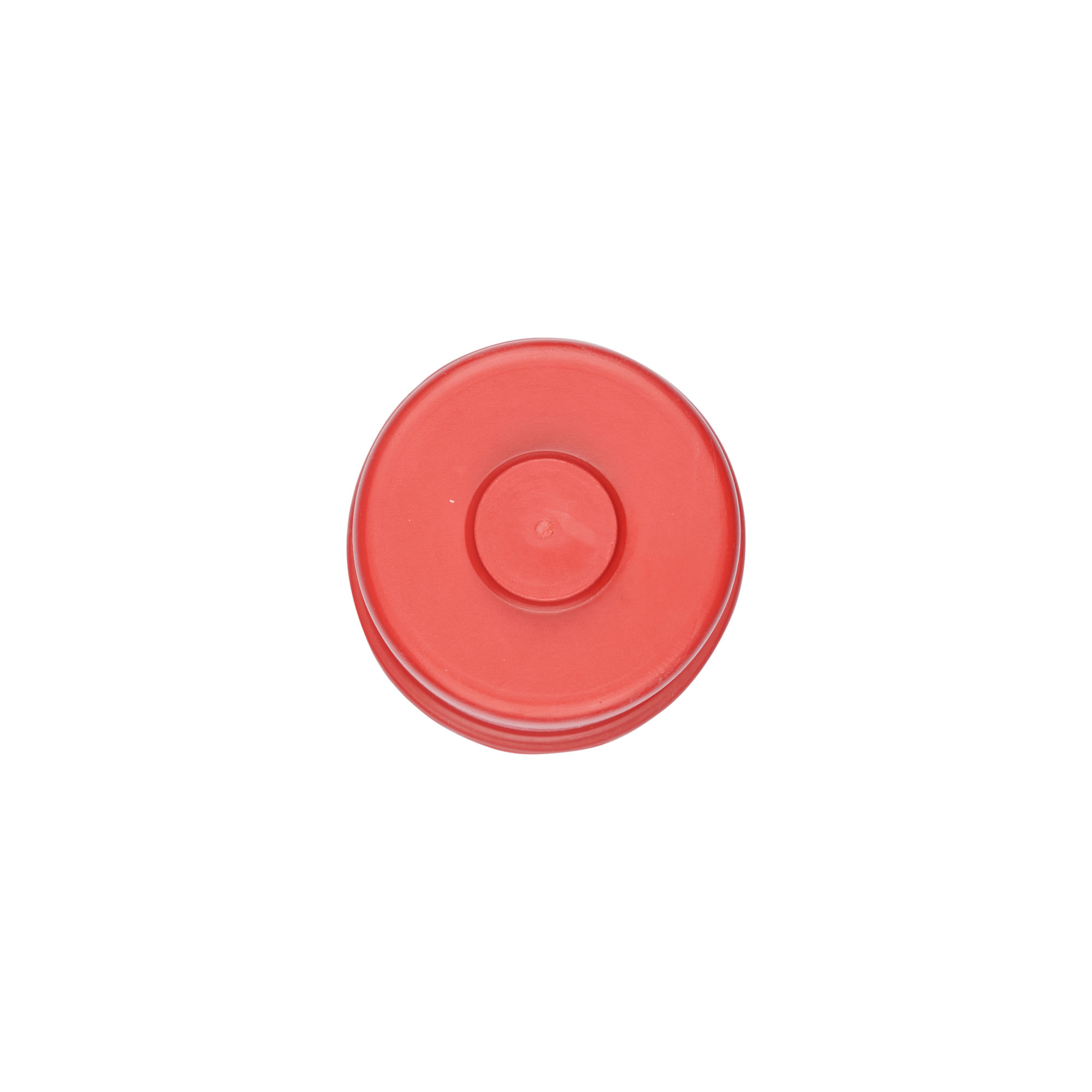 Carboy cap type 5, rubber, red
