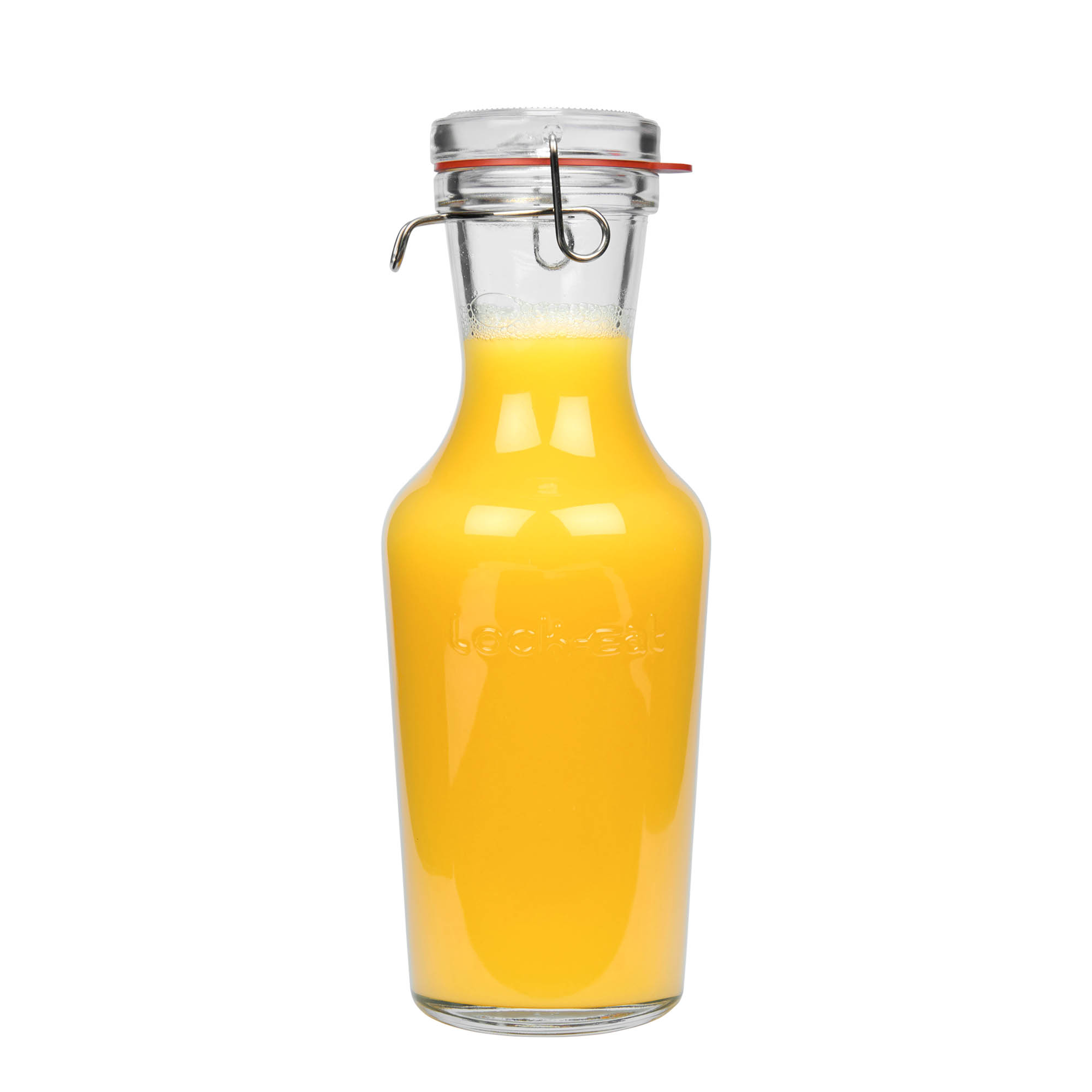 1,000 ml glass carafe ‘Lock-Eat’, mouth: wire bail closure