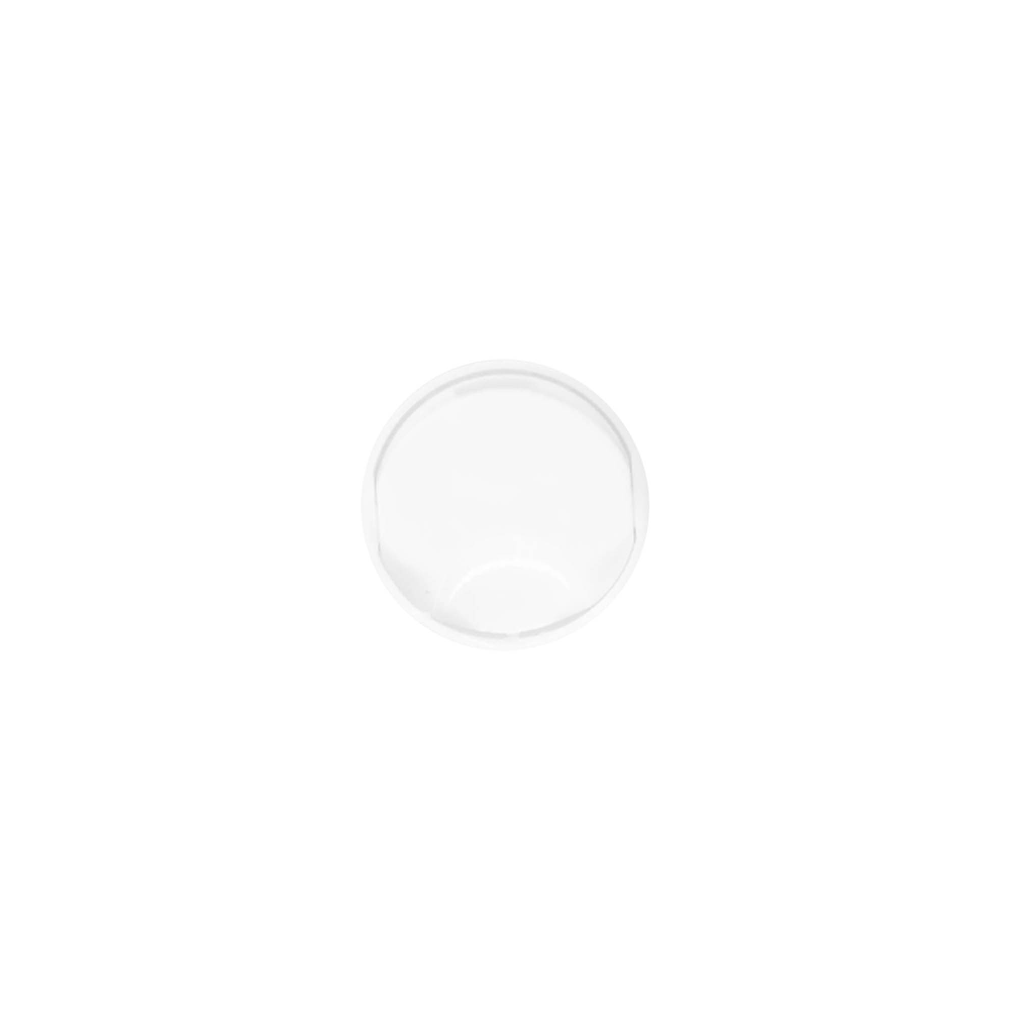 Screw cap with disc top, PP plastic, white, for opening: 20/410 Screw cap with disc top, PP plastic, white, for opening: 20/410