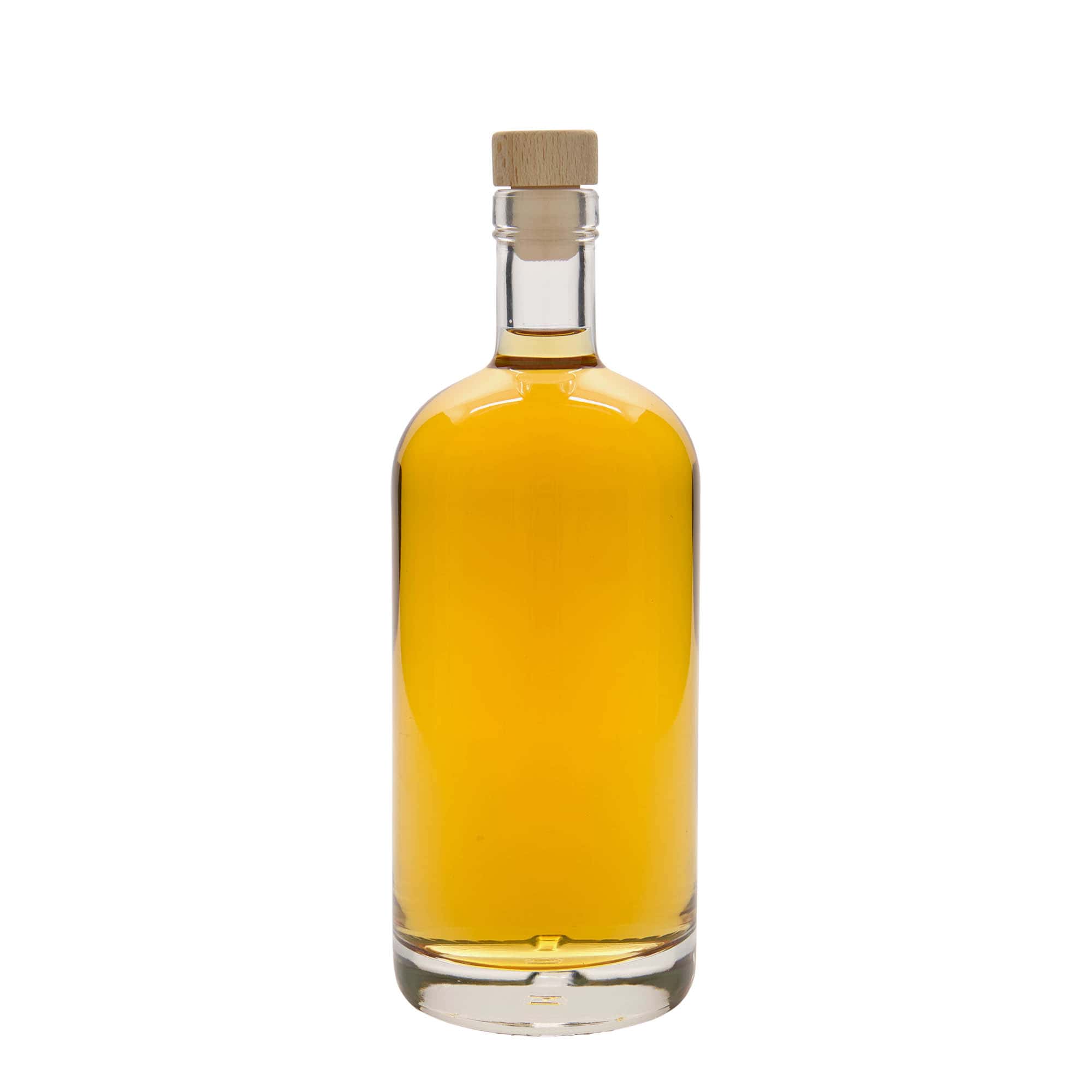 700 ml glass bottle ‘Linea Uno’, opening: cork