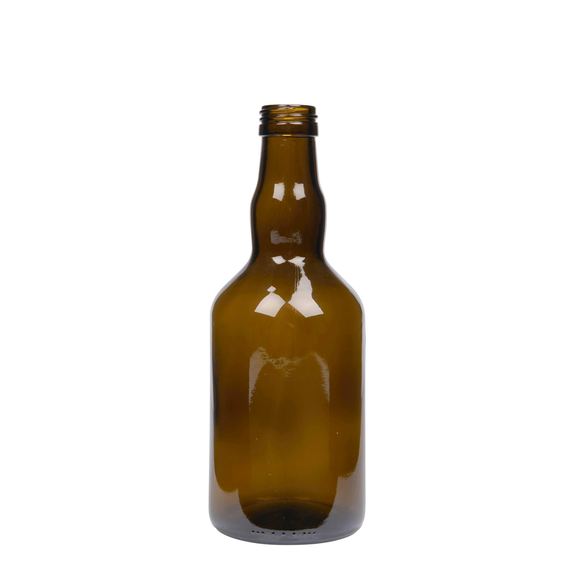 500 ml glass bottle 'Olona', antique green, opening: PP 31.5 500 ml glass bottle 'Olona', antique green, opening: PP 31.5