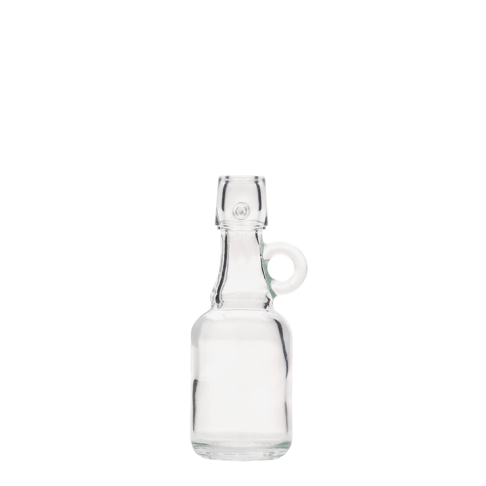 40 ml glass bottle ‘Santos’, opening: swing top closure