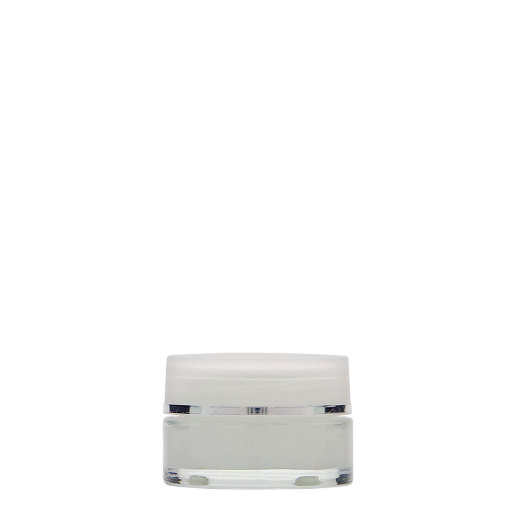 15 ml jar 'Clear Edition', glass, opening: screw cap 15 ml jar 'Clear Edition', glass, opening: screw cap