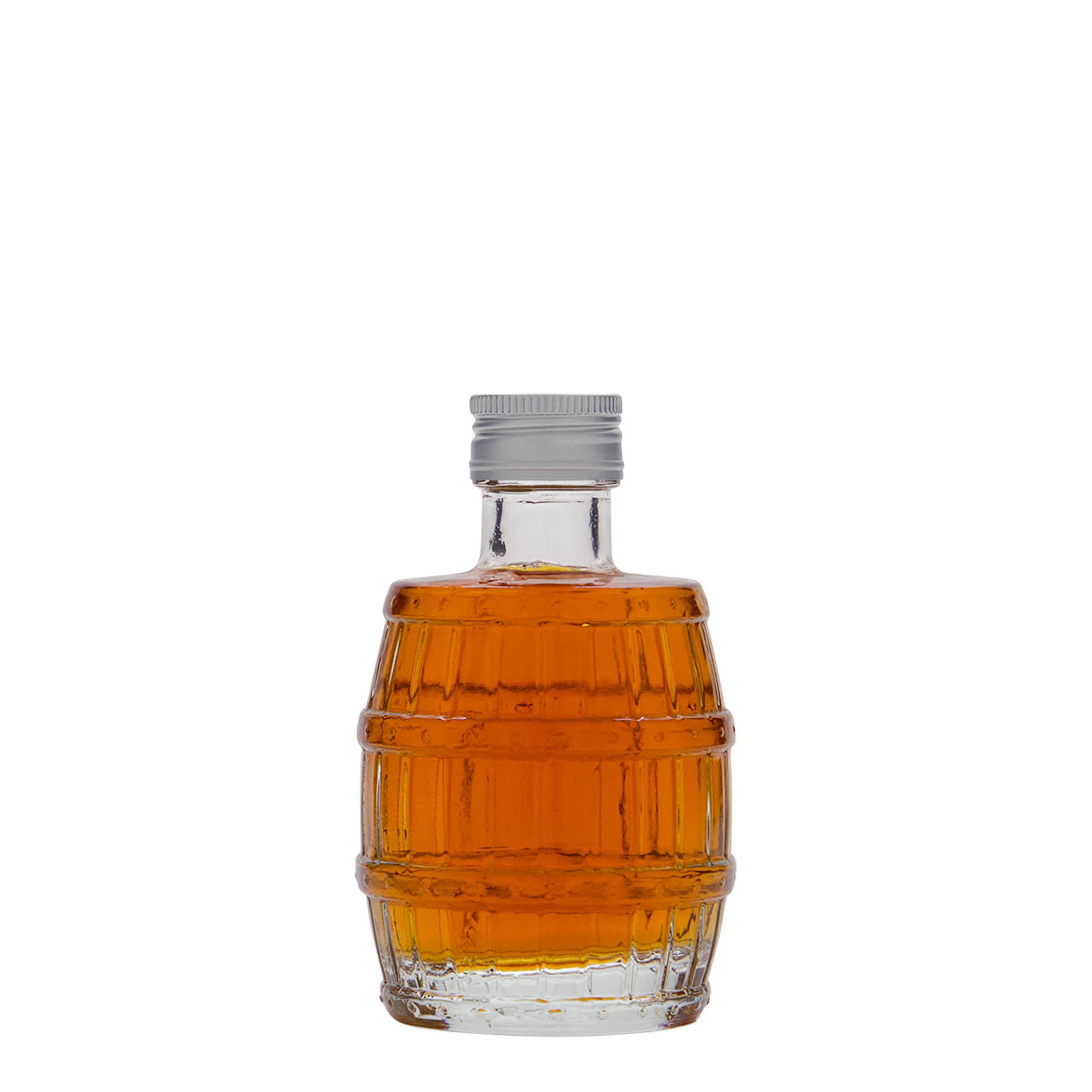 100 ml glass bottle 'Fass', closure: PP 24