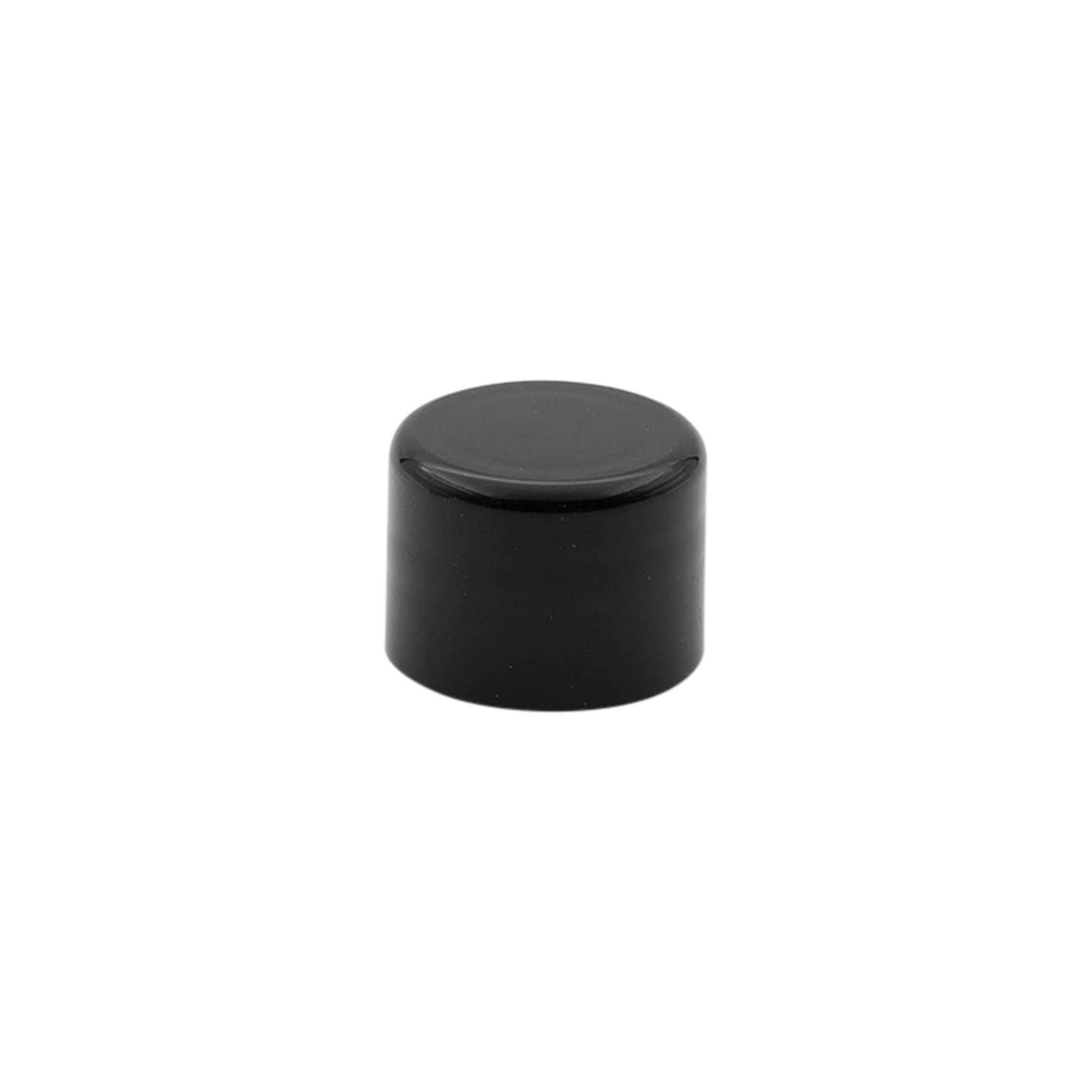 Screw cap, PP plastic, black, for opening: 20/410