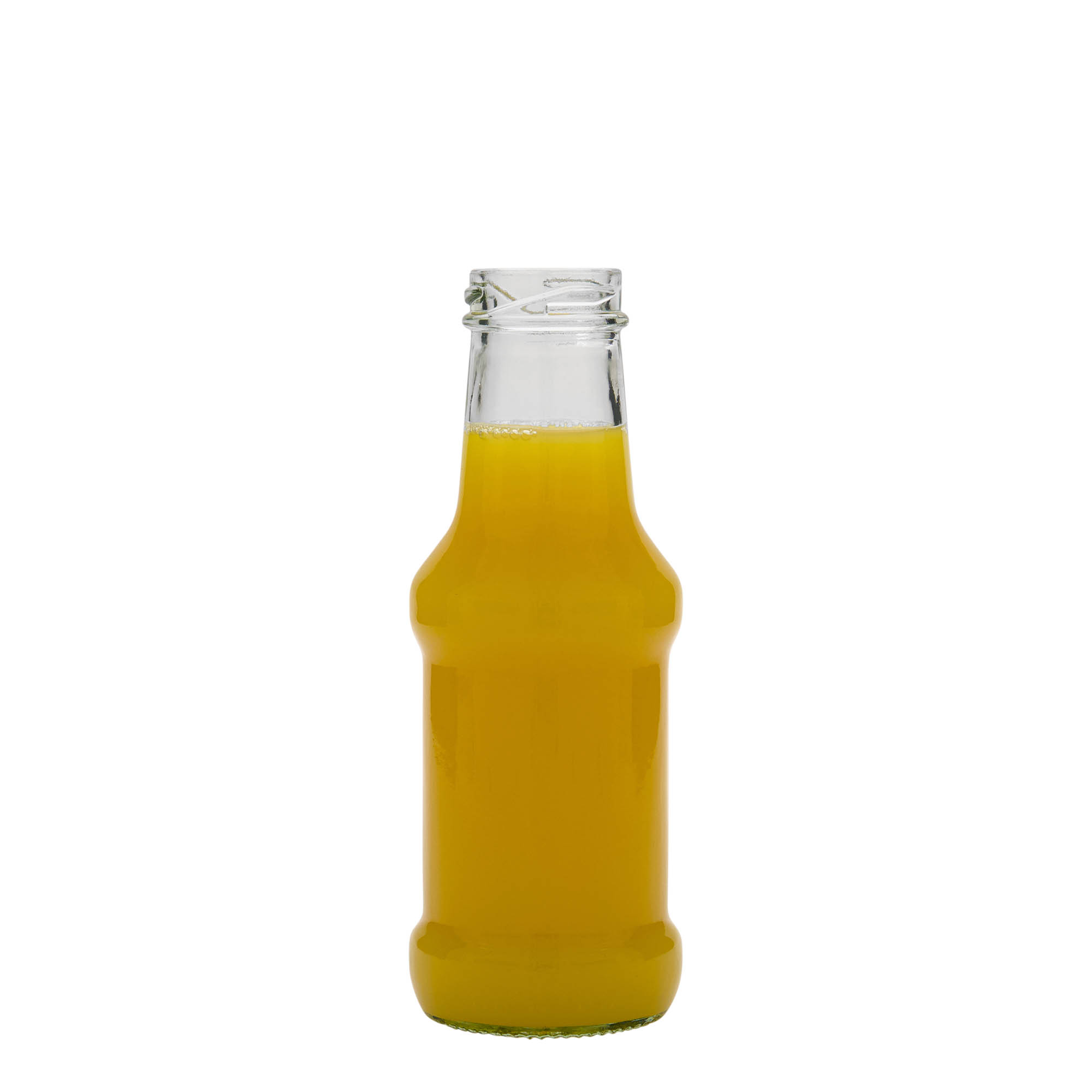 250 ml sauce bottle, glass, opening: twist-off (TO 38) 250 ml sauce bottle, glass, opening: twist-off (TO 38)