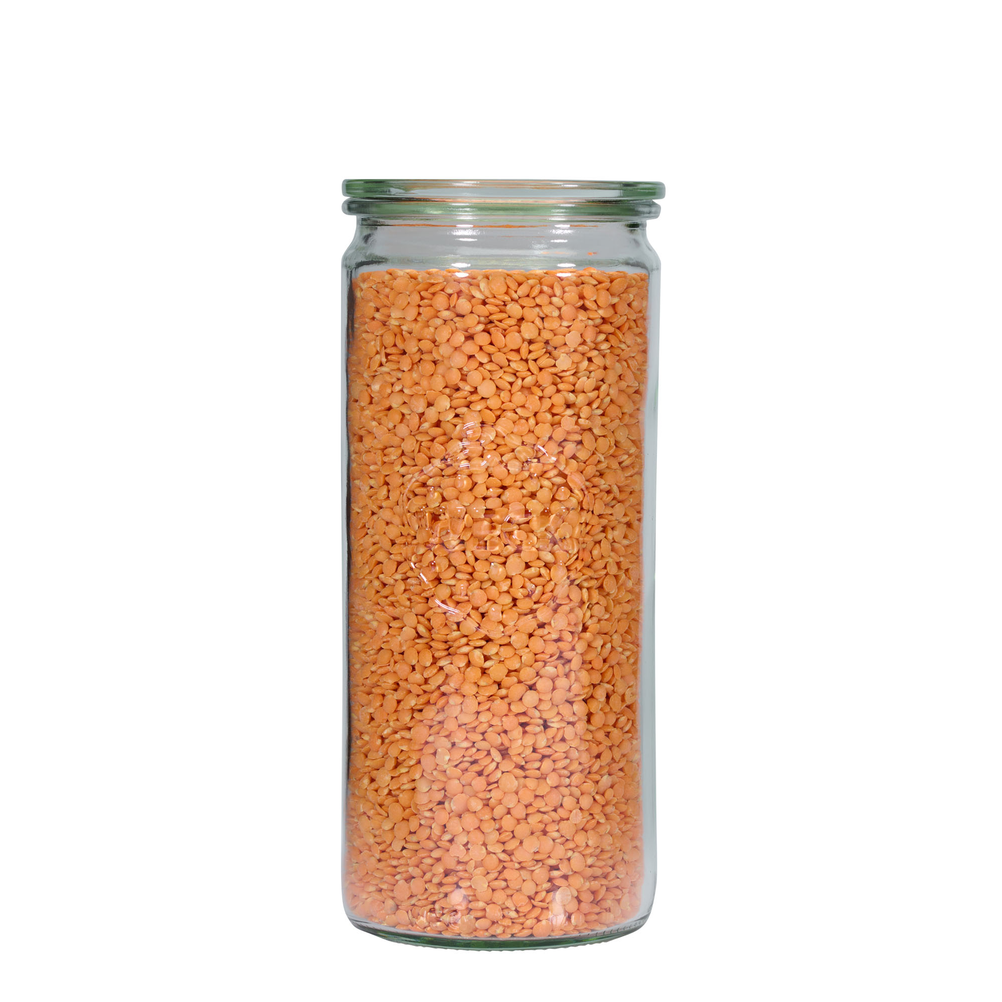 1,040 ml WECK cylinder glass, opening: round rim