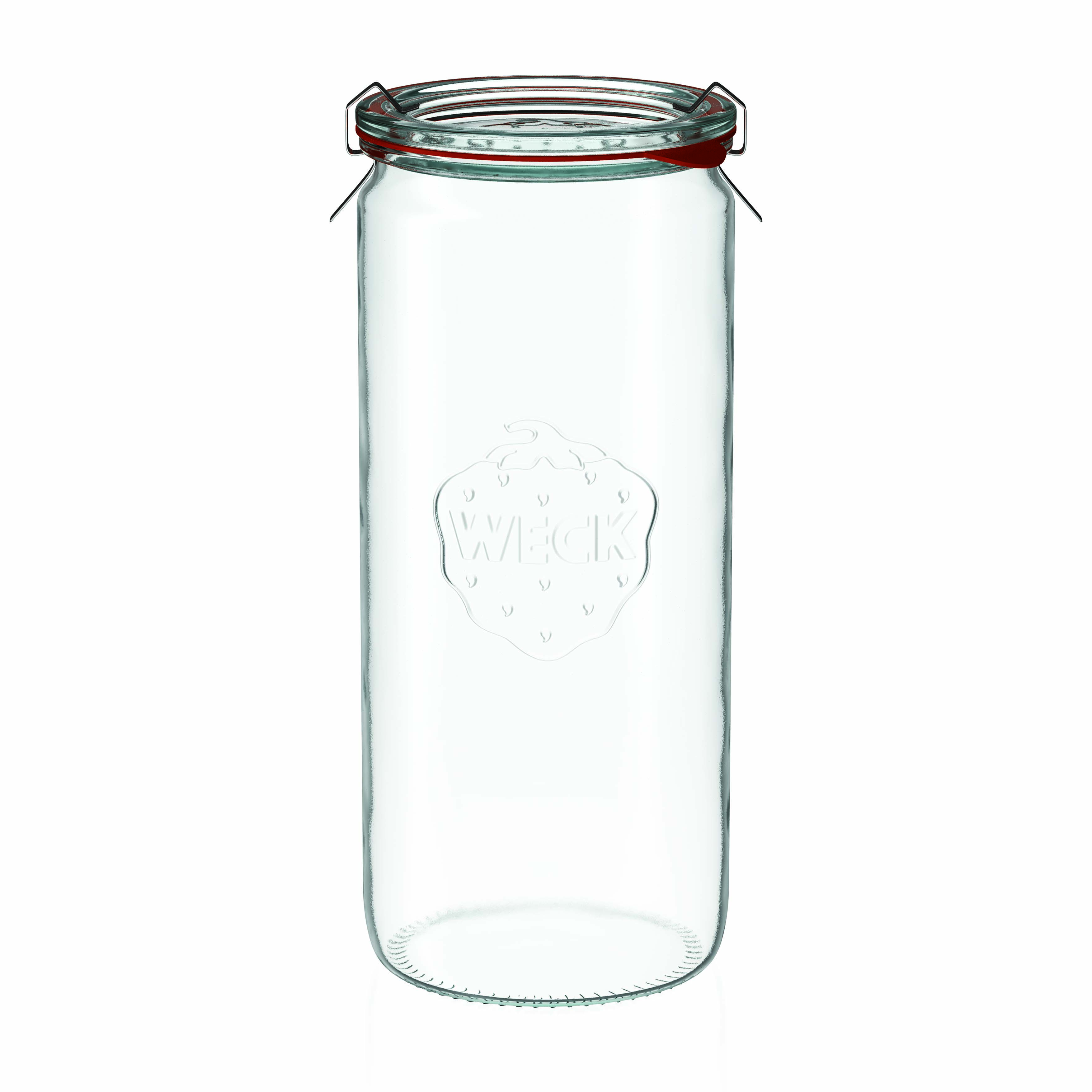 1,040 ml WECK cylinder glass, opening: round rim