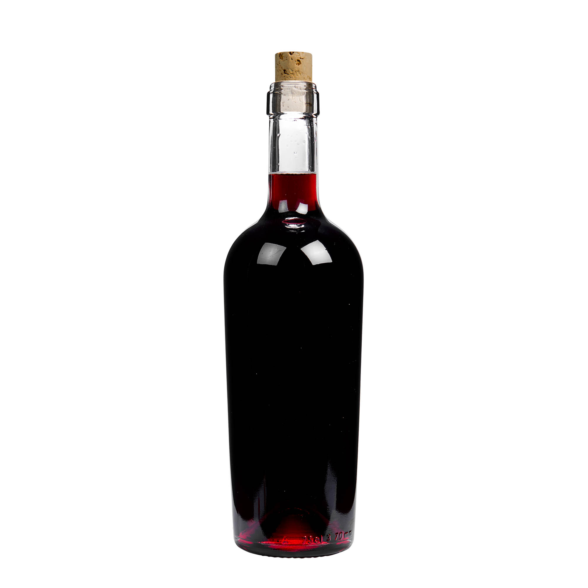 750 ml wine bottle 'Imperiale', neck: cork 750 ml wine bottle 'Imperiale', neck: cork