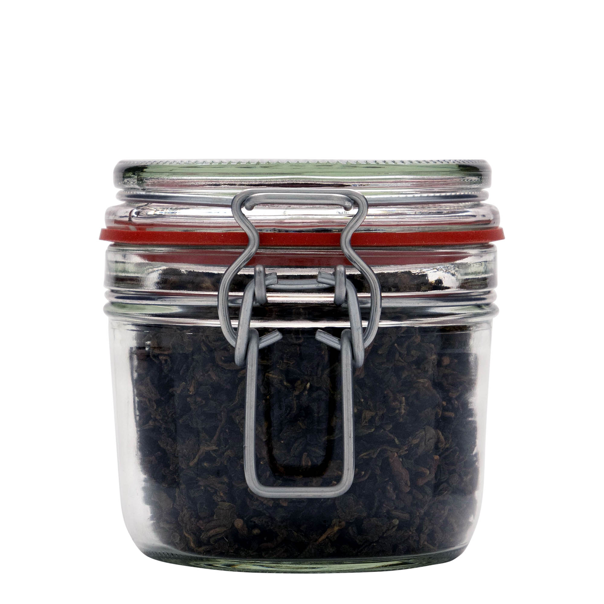 400 ml short clip top jar, closure: clip top