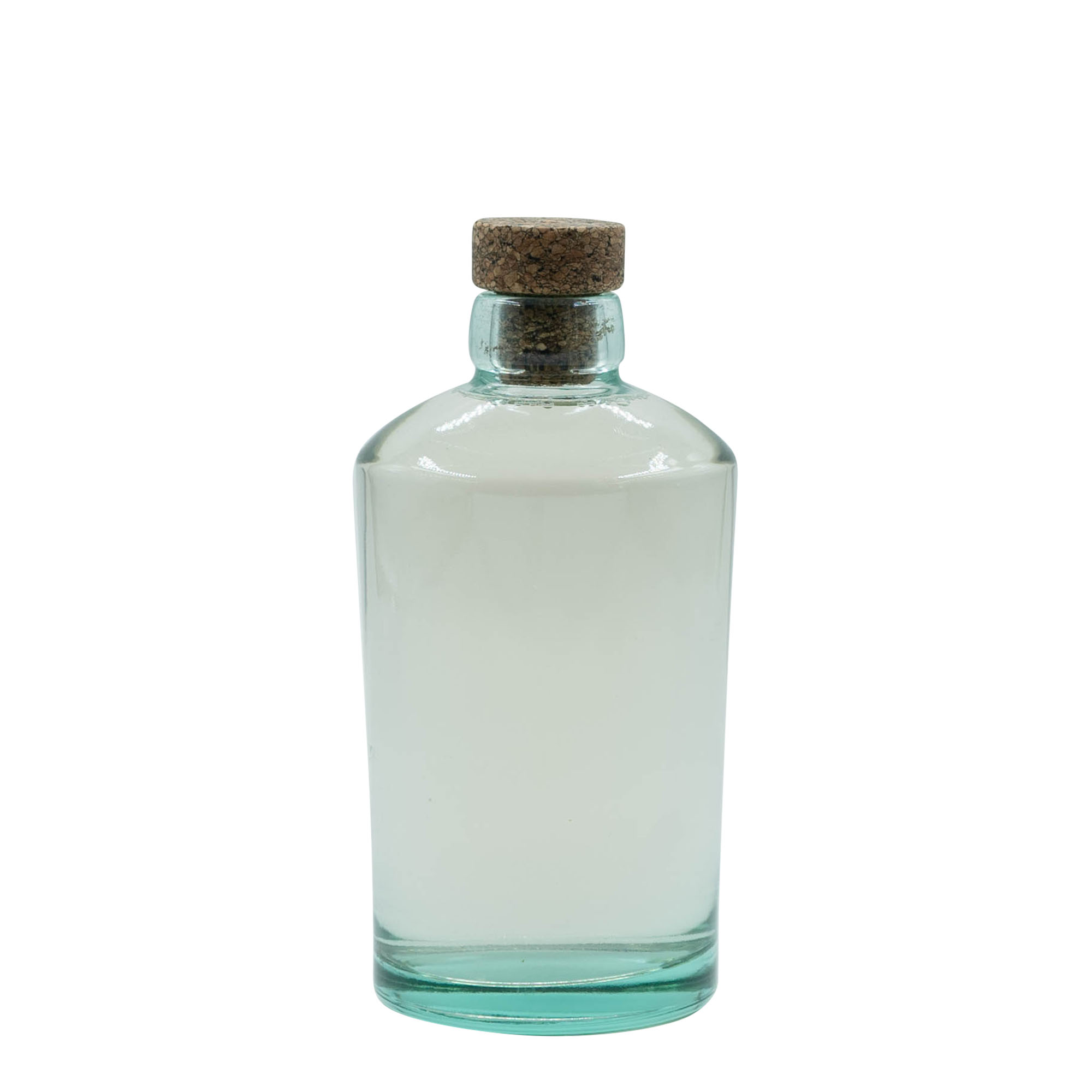 500 ml glass bottle 'Barrel', mouth: cork