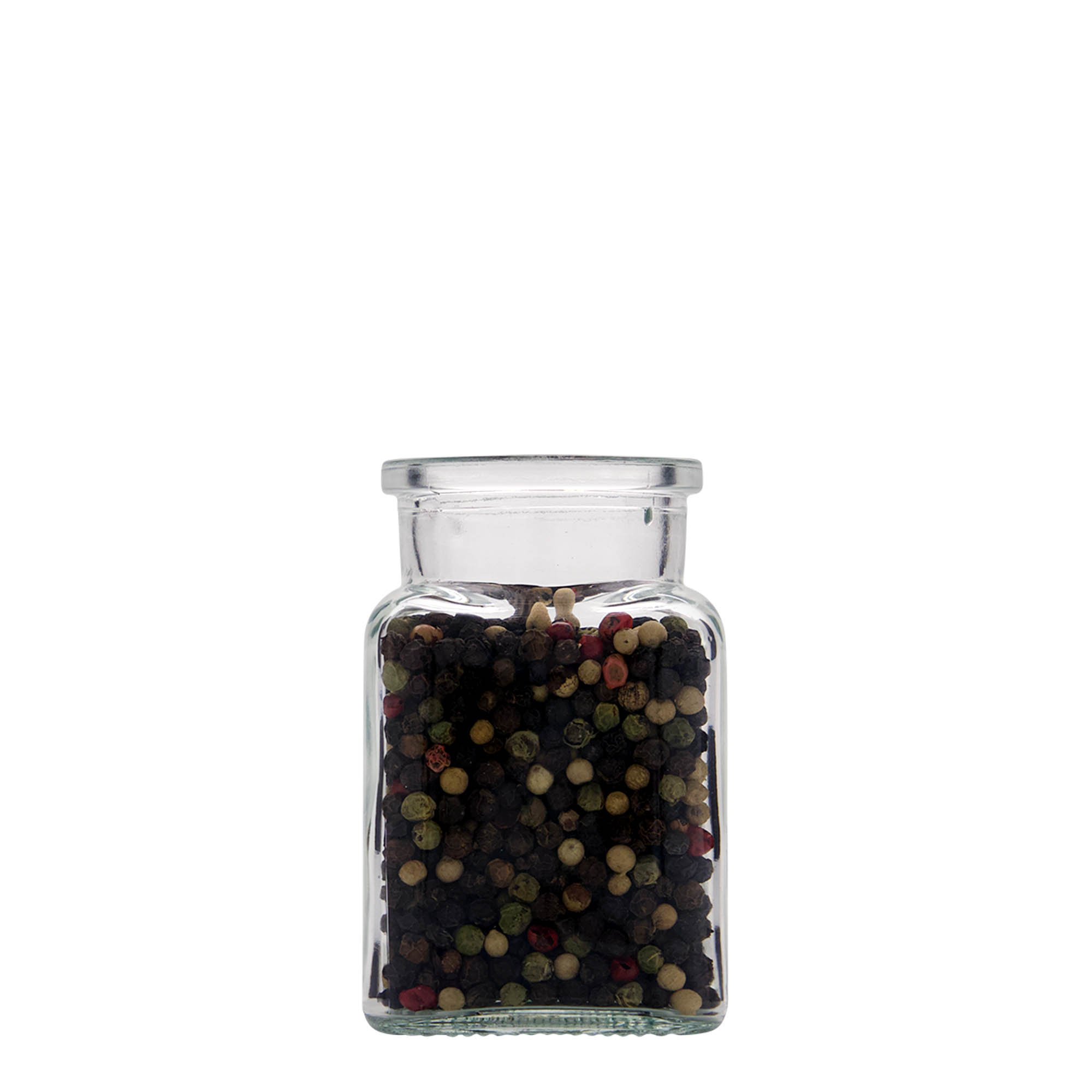 150 ml cork top jar, square, closure: cork 150 ml cork top jar, square, closure: cork