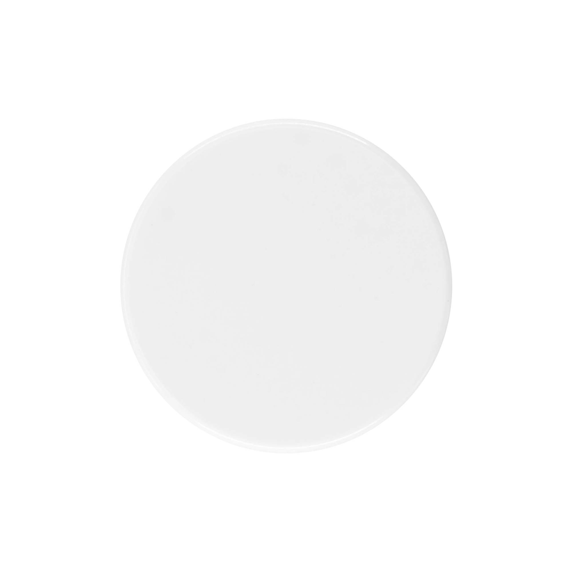 Screw cap for 50 ml 'Beauty', HPM plastic, white Screw cap for 50 ml 'Beauty', HPM plastic, white