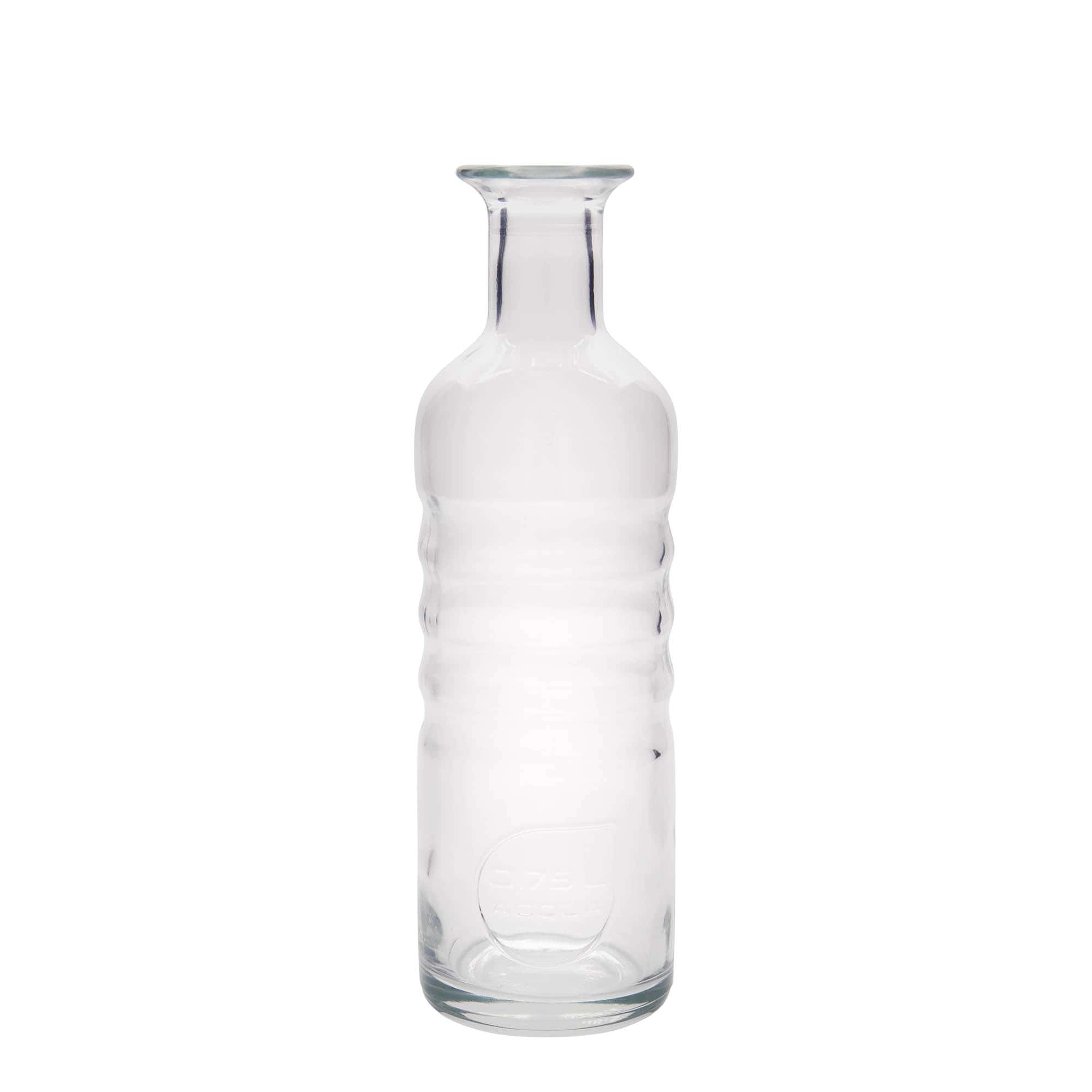 750 ml glass bottle ‘Optima Acqua’, mouth: cork