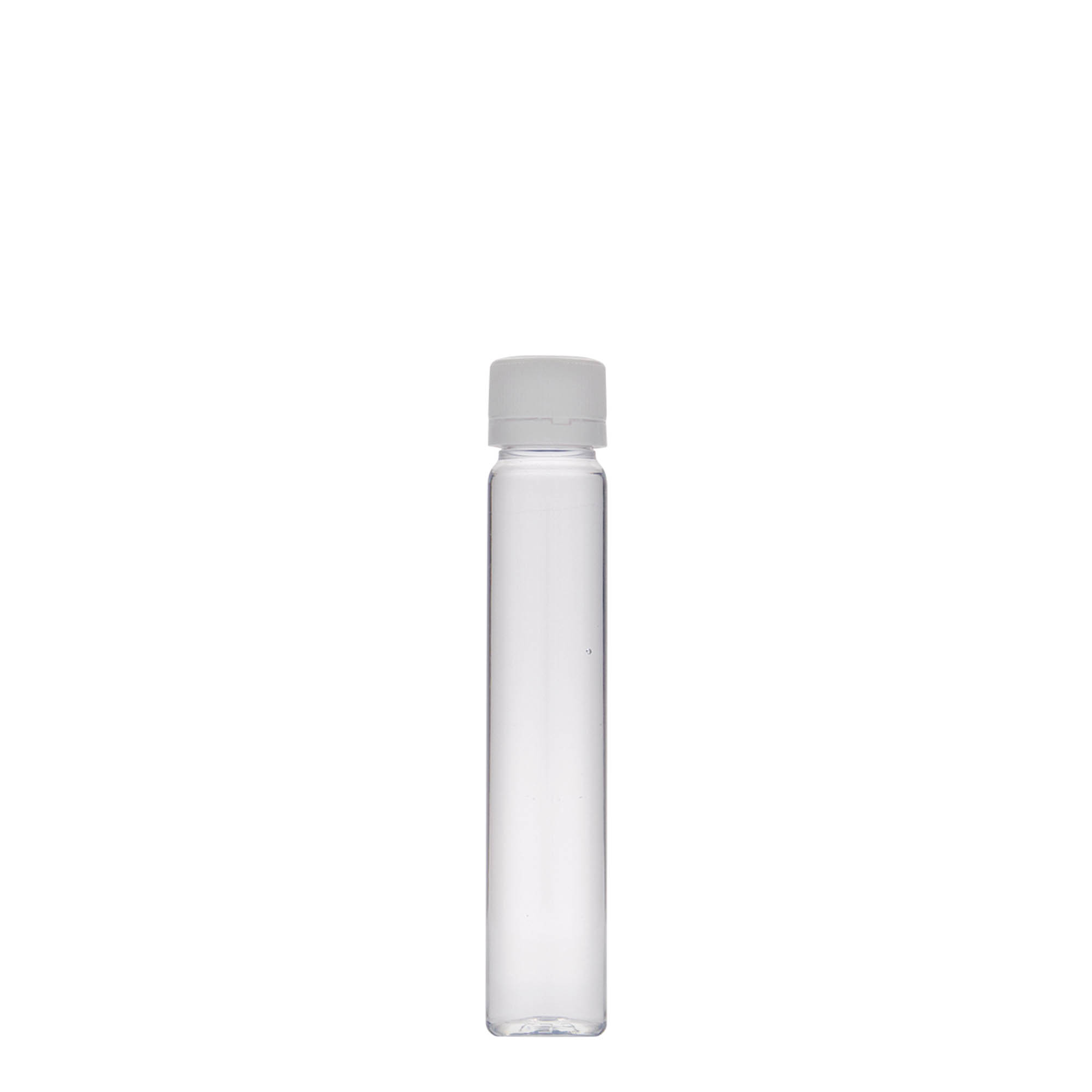 25 ml PET tube, plastic, opening: screw cap