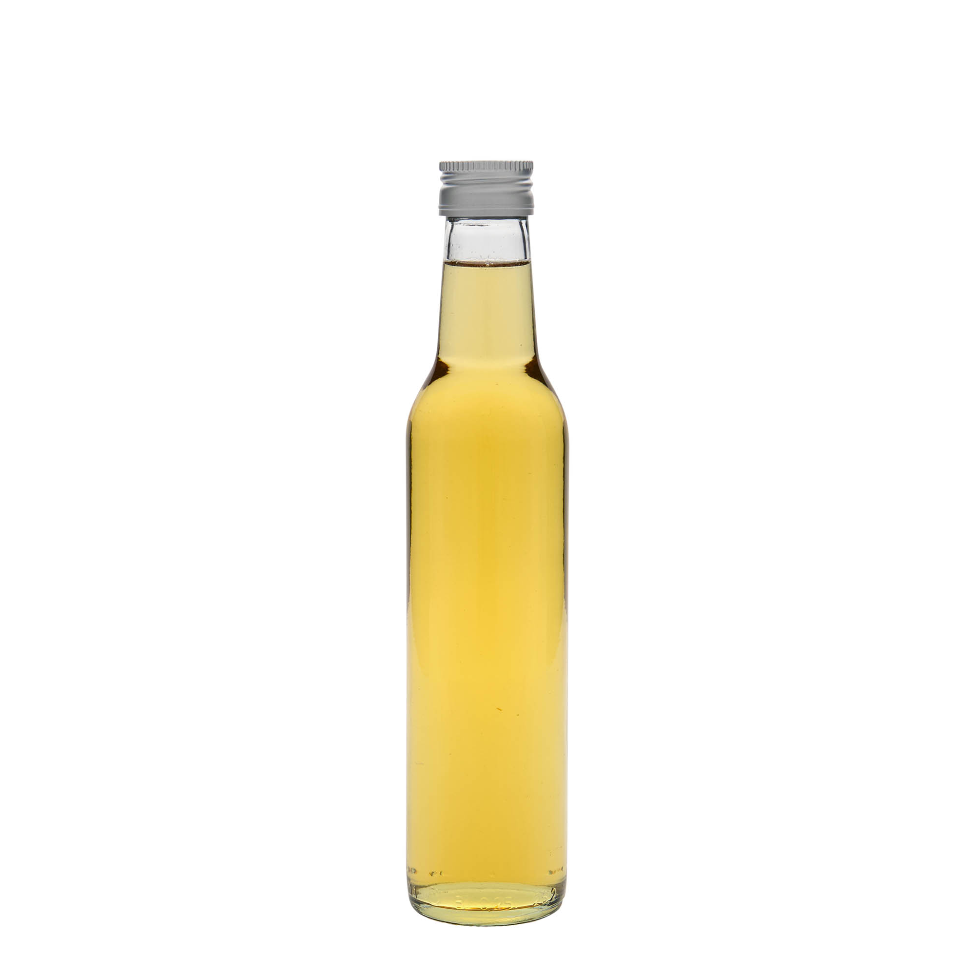 250 ml glass bottle 'Cilindrica', opening: PP 28
