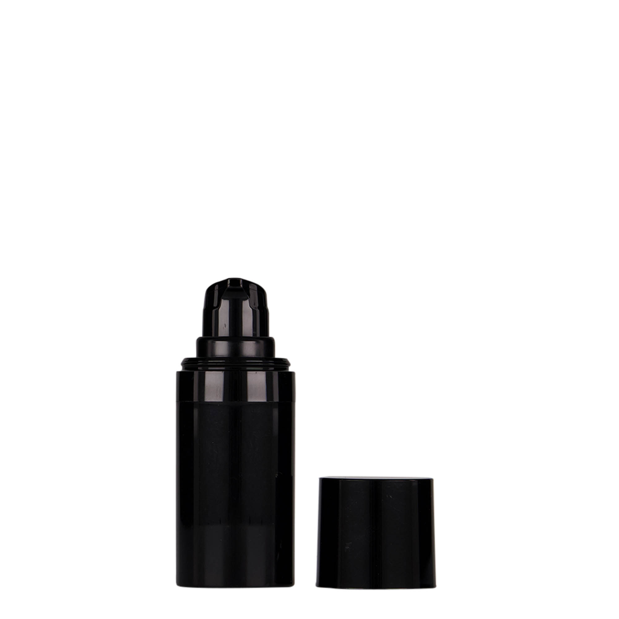 15 ml Airless Dispenser 'Micro', PP plastic, black 15 ml Airless Dispenser 'Micro', PP plastic, black