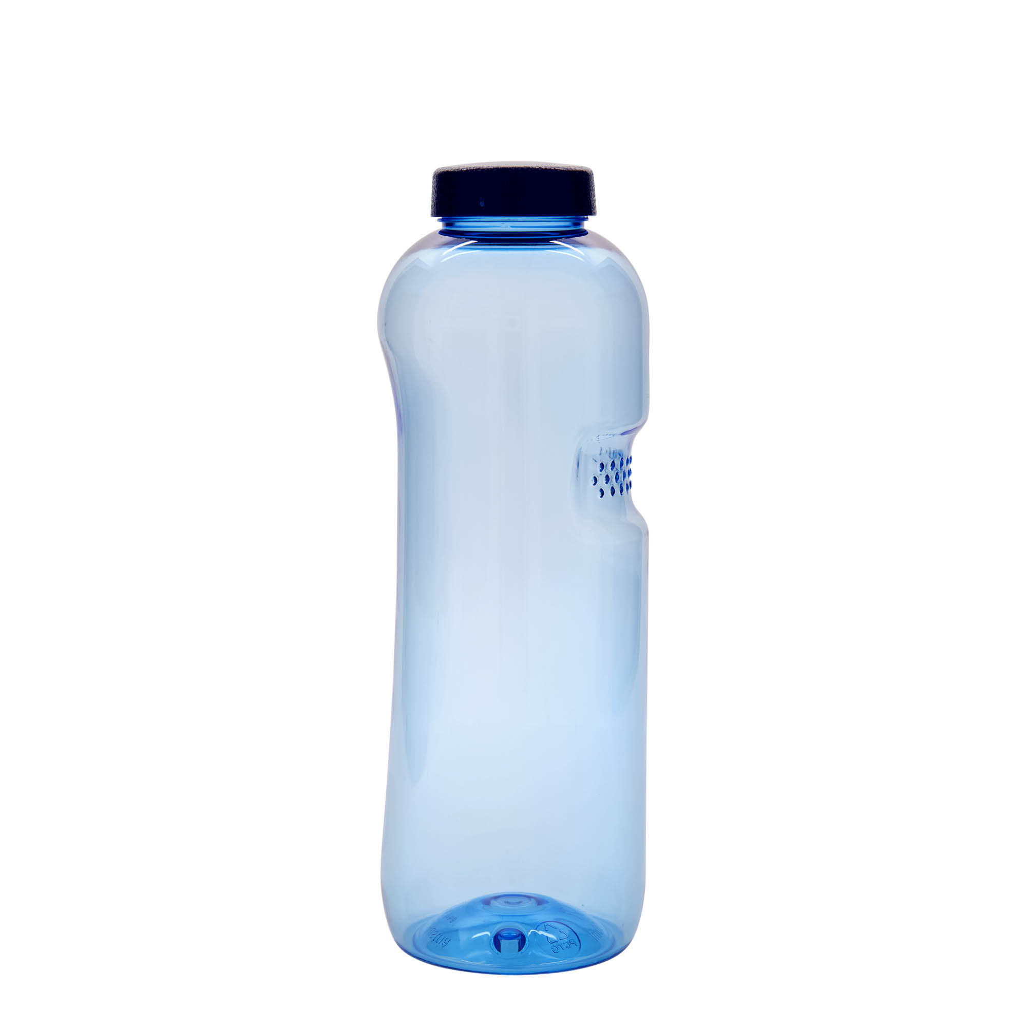 1,000 ml PET drinking bottle 'Kavodrink', plastic, blue
