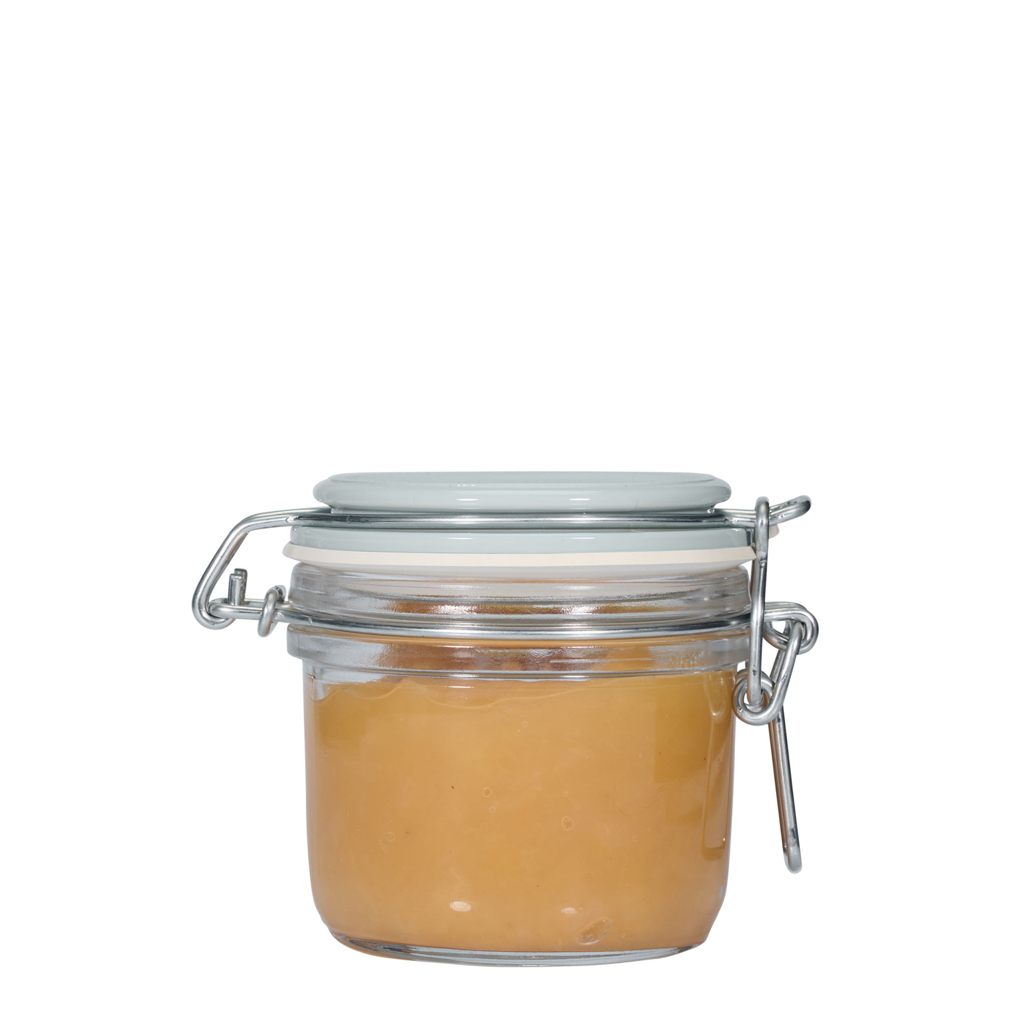e200 ml clip top jar 'Fido', blue, closure: clip top