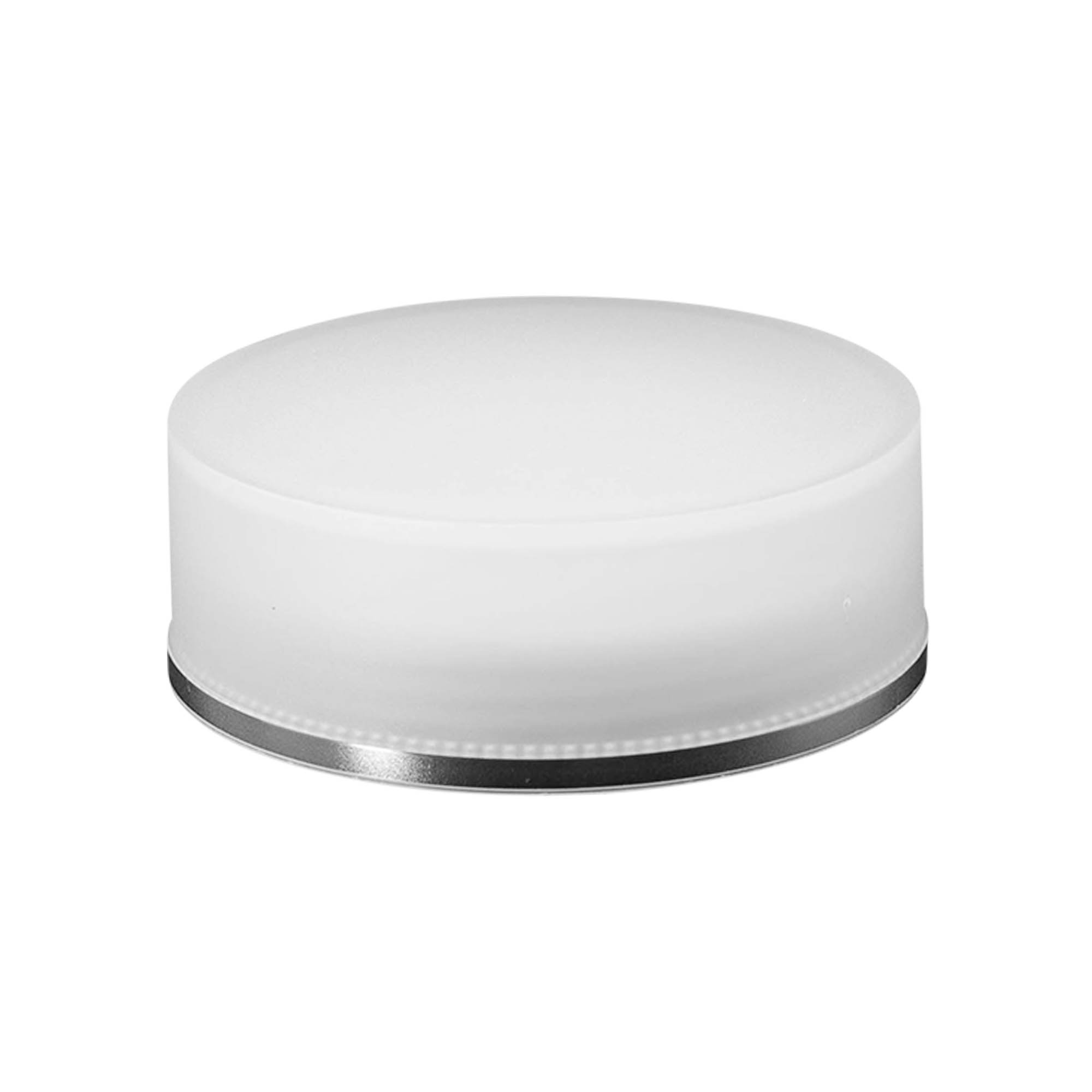 Screw cap 'Clear/Platinum Edition', PP plastic, white, for opening: 53/2P