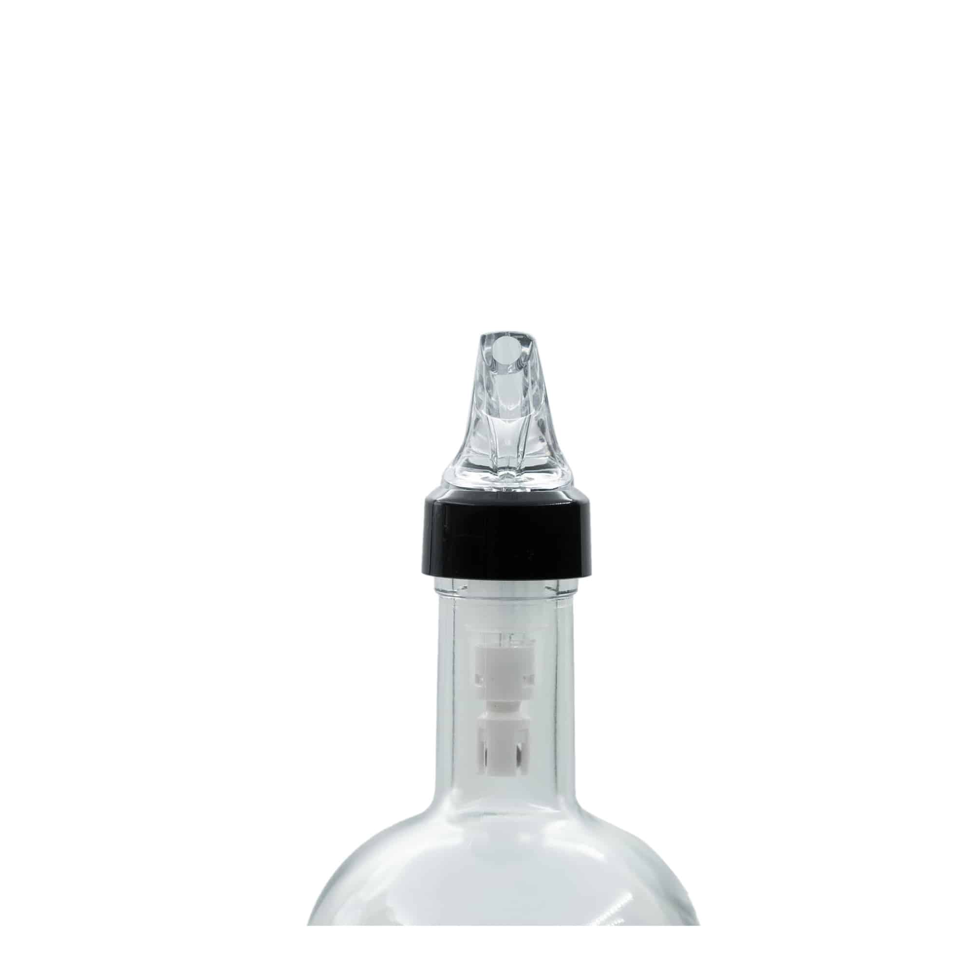 Measuring pourer ‘Auto Pour’ 4 cl, PE plastic, clear