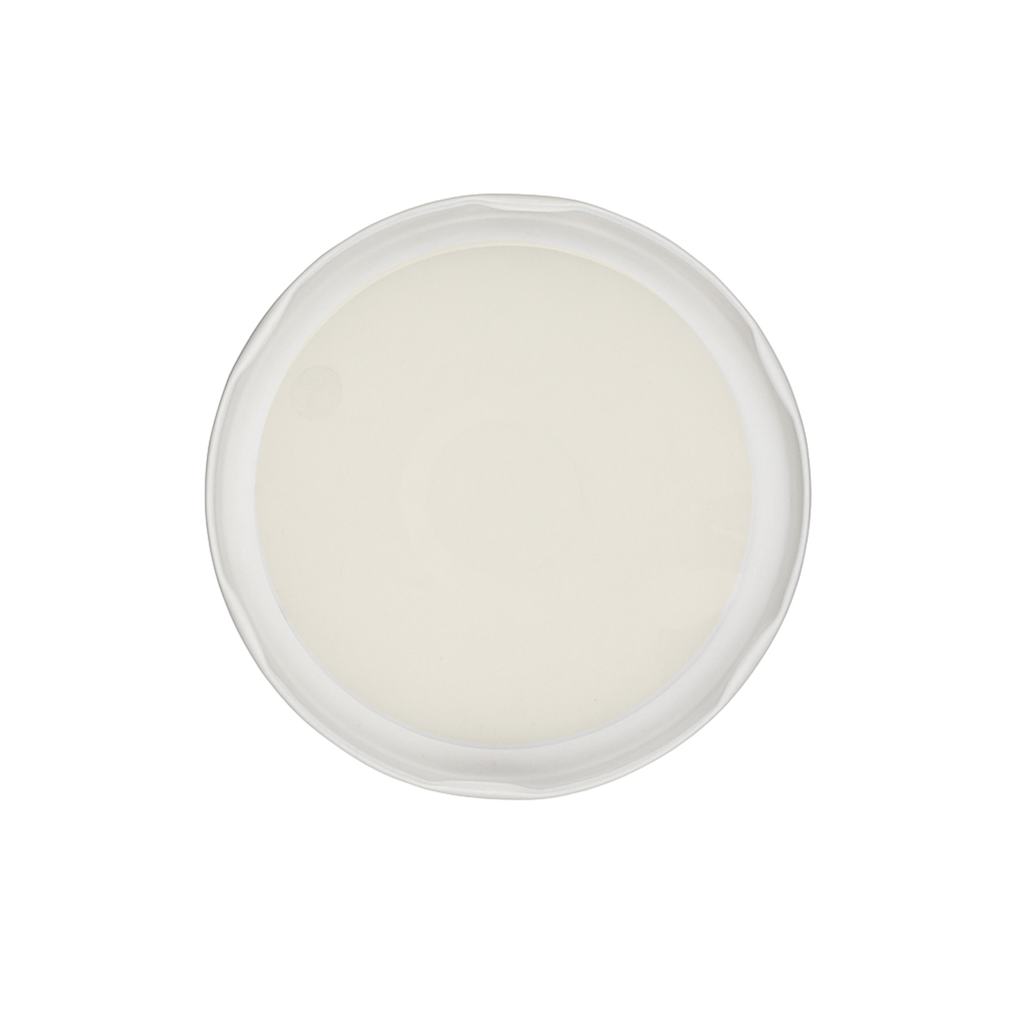 Twist off lid, tinplate, white, for opening: TO 100