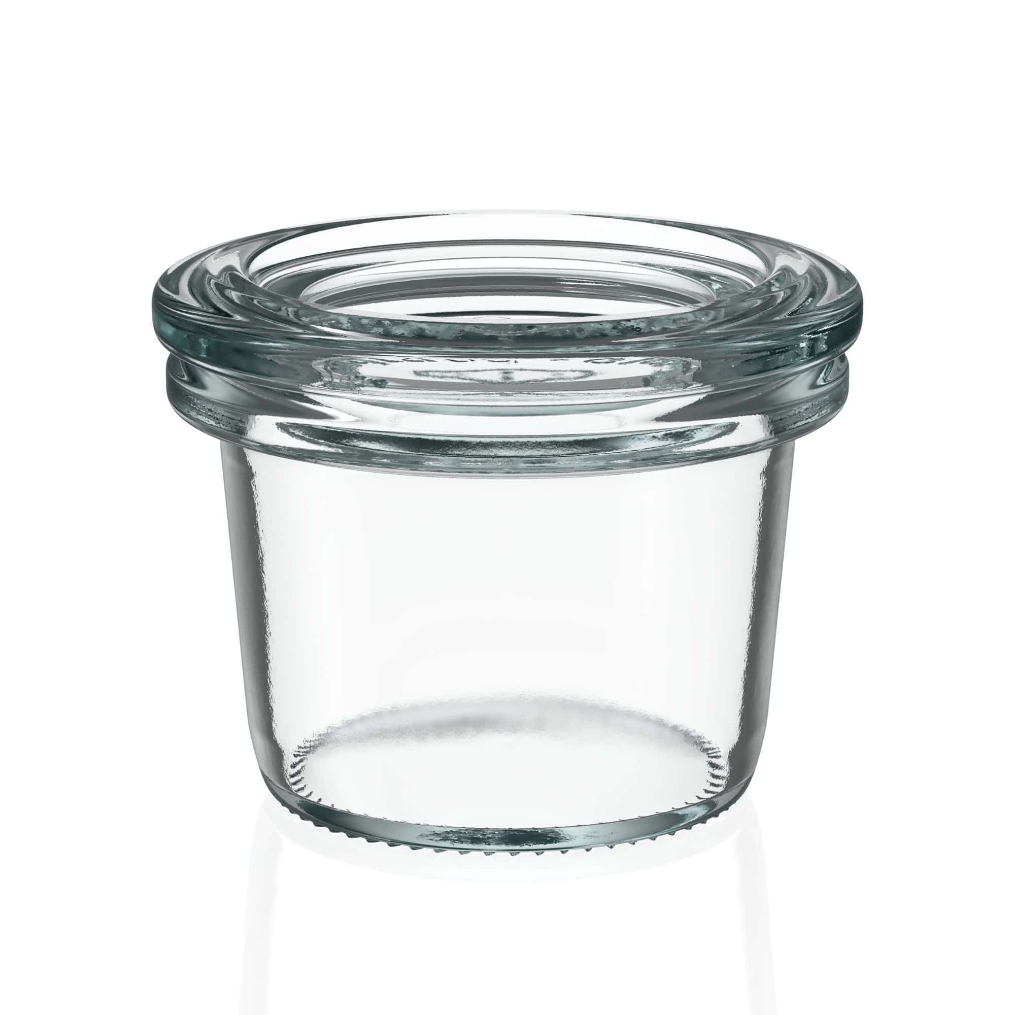 12x 35 ml WECK inverted jar with glass lid RR 40