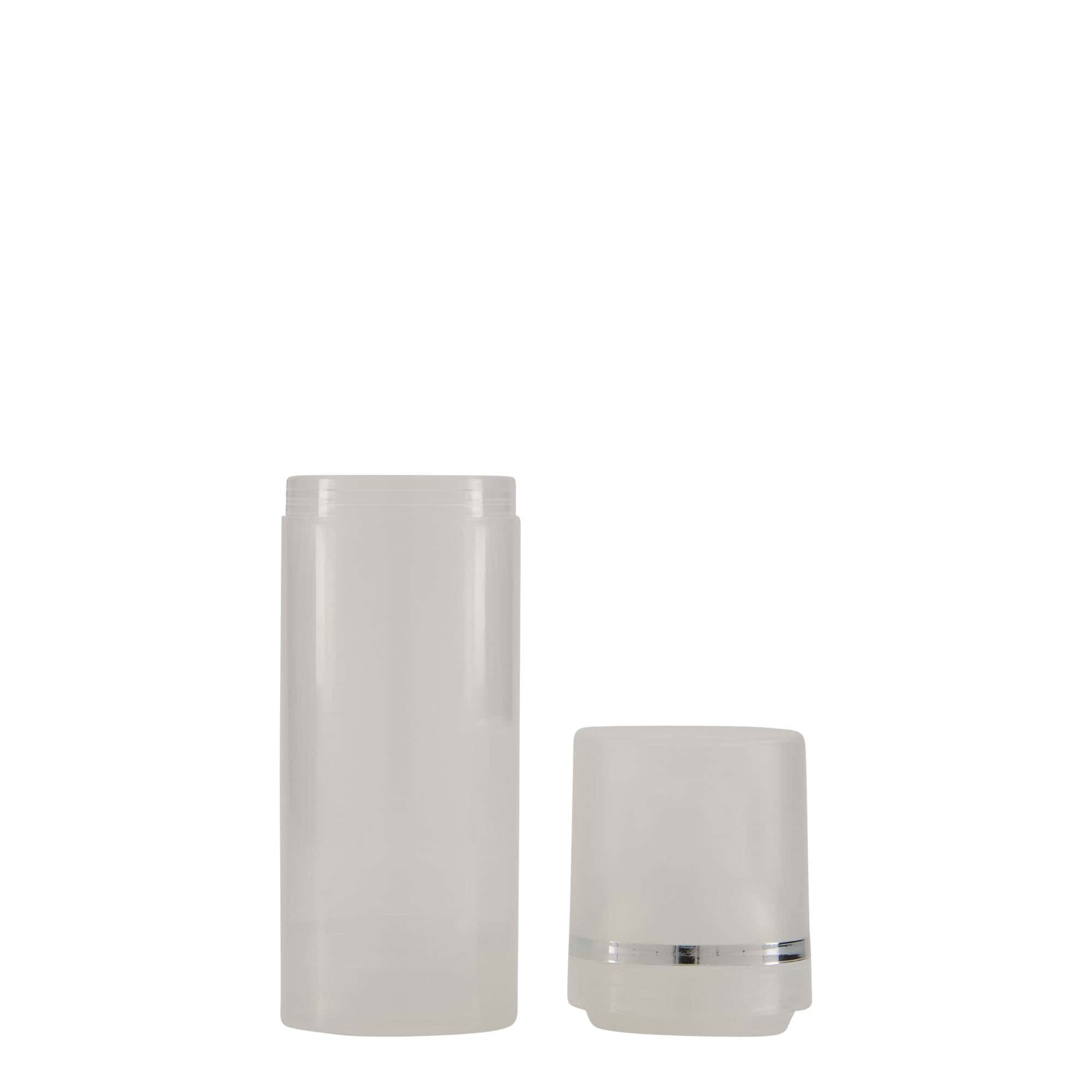 50 ml Airless Dispenser ‘Mezzo’, PP plastic, natural