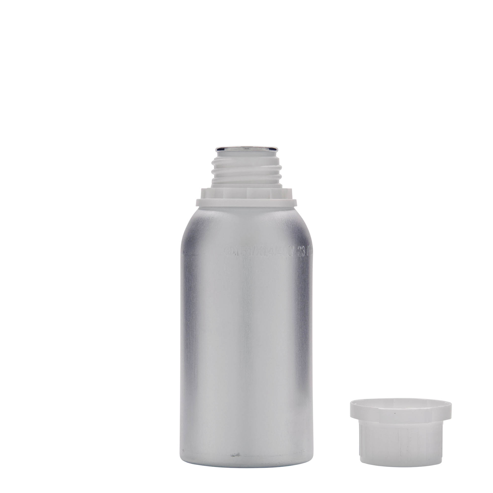 275 ml aluminium bottle, metal, silver, closure: DIN 32 275 ml aluminium bottle, metal, silver, closure: DIN 32