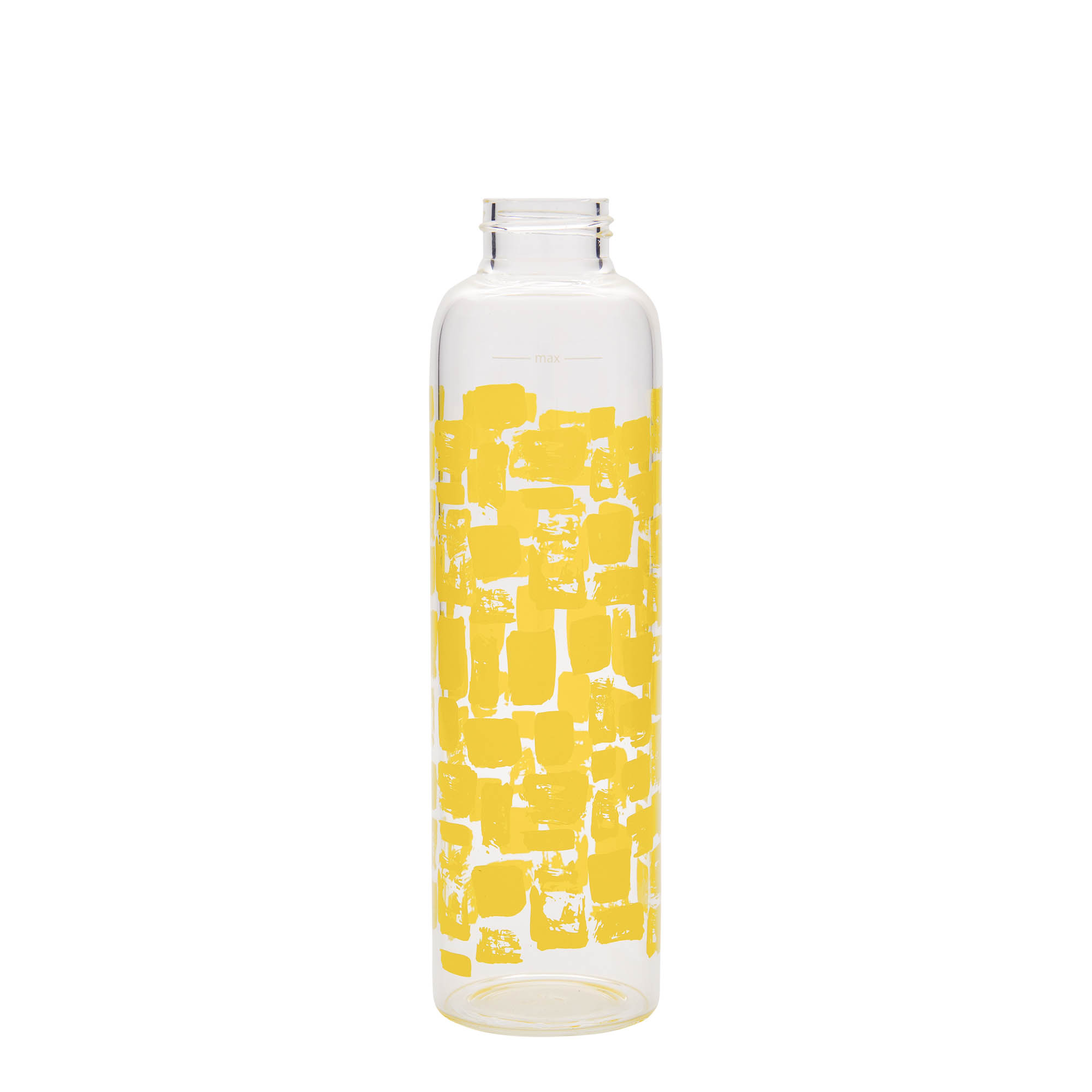 500 ml drinking bottle 'Perseus - Yellow Rectangles', opening: screw cap