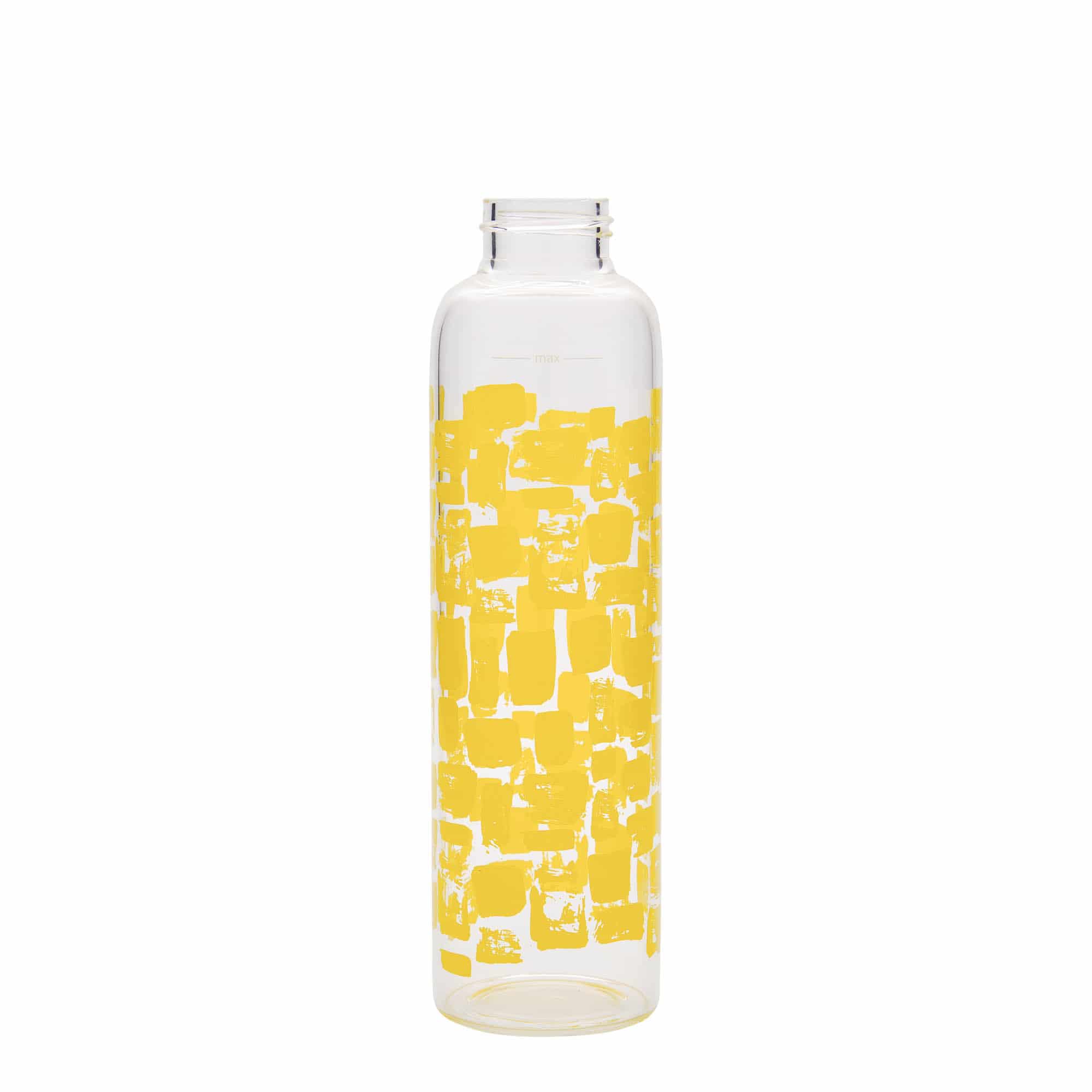 500 ml drinking bottle ‘Perseus - Yellow Rectangles’, opening: screw cap