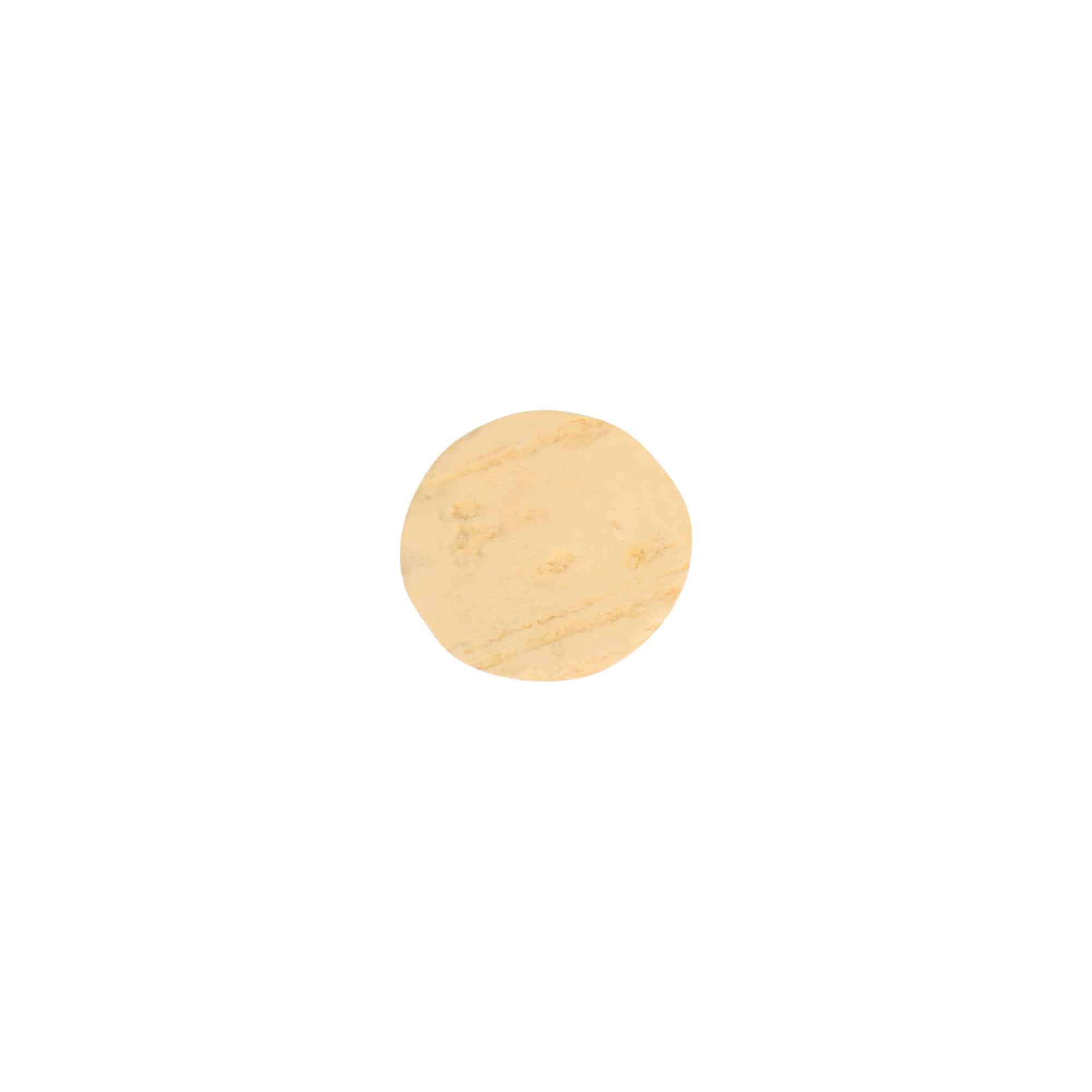 Tapered cork stopper 14-17 x 22, natural cork, bleached, for opening: cork